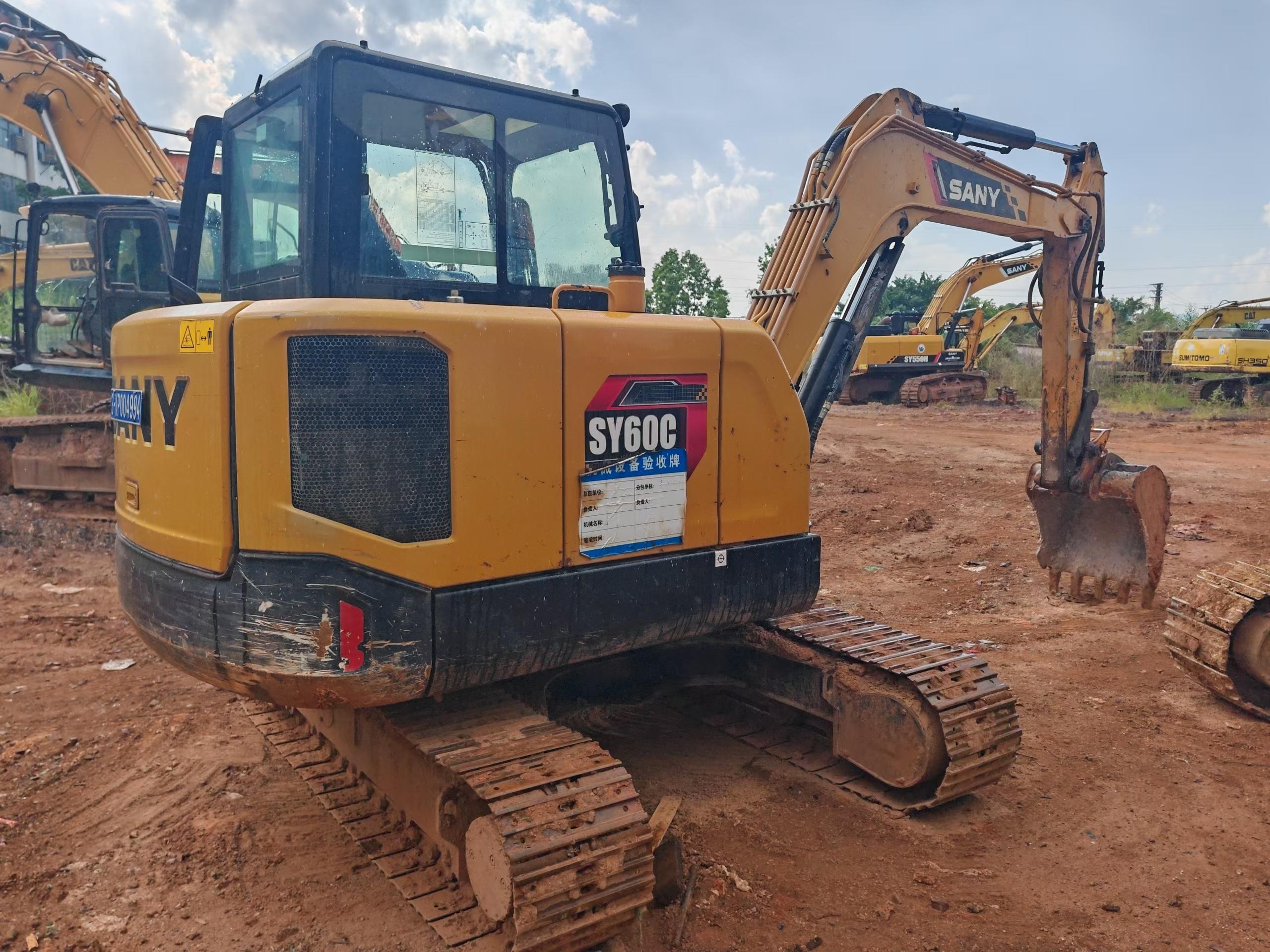 Buy Sany SY60 Used Excavator / 2