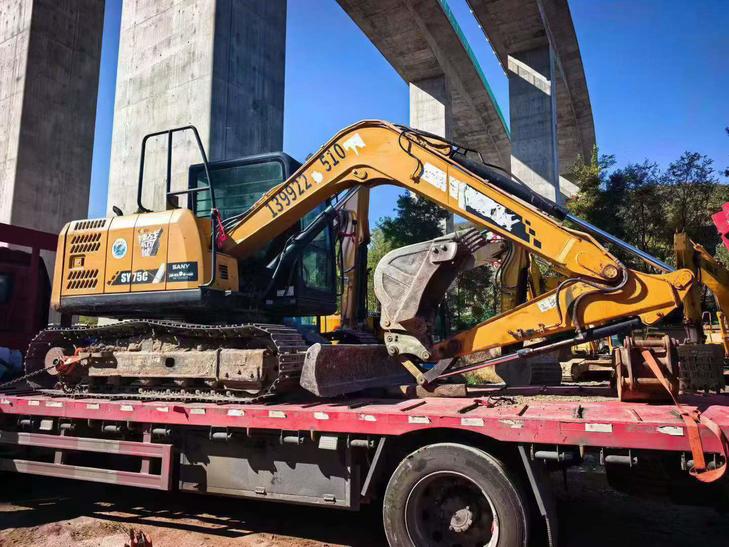 Buy Sany SY75 Used Excavator / 1