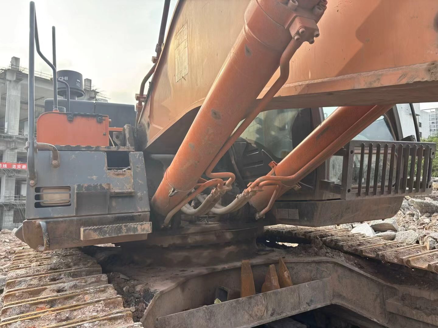 Buy Hitachi ZX490LCH-5A Used Excavator / 8