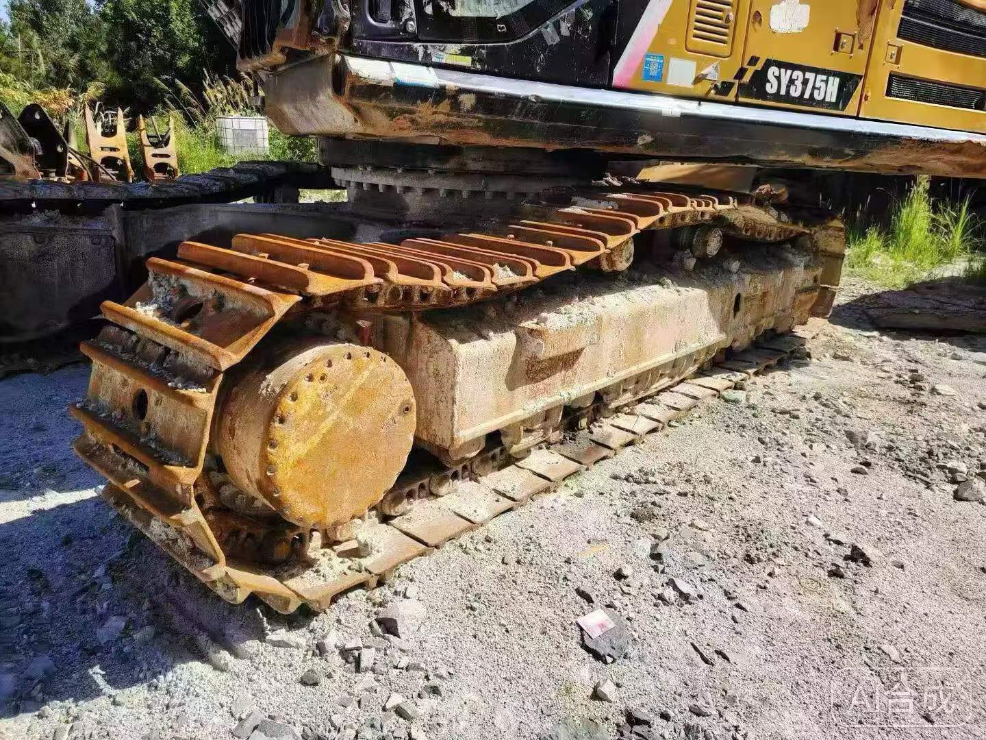 Buy Sany SY375H Used Excavator / 7