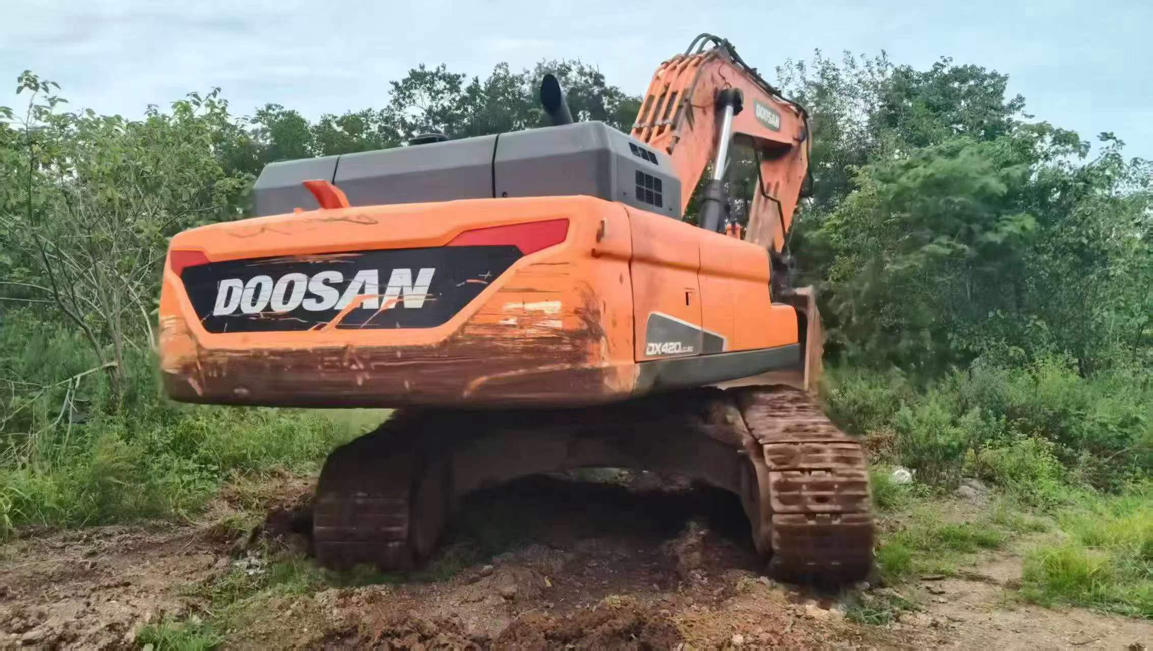 Buy Doosan DH420LC-7 Used Excavator / 5
