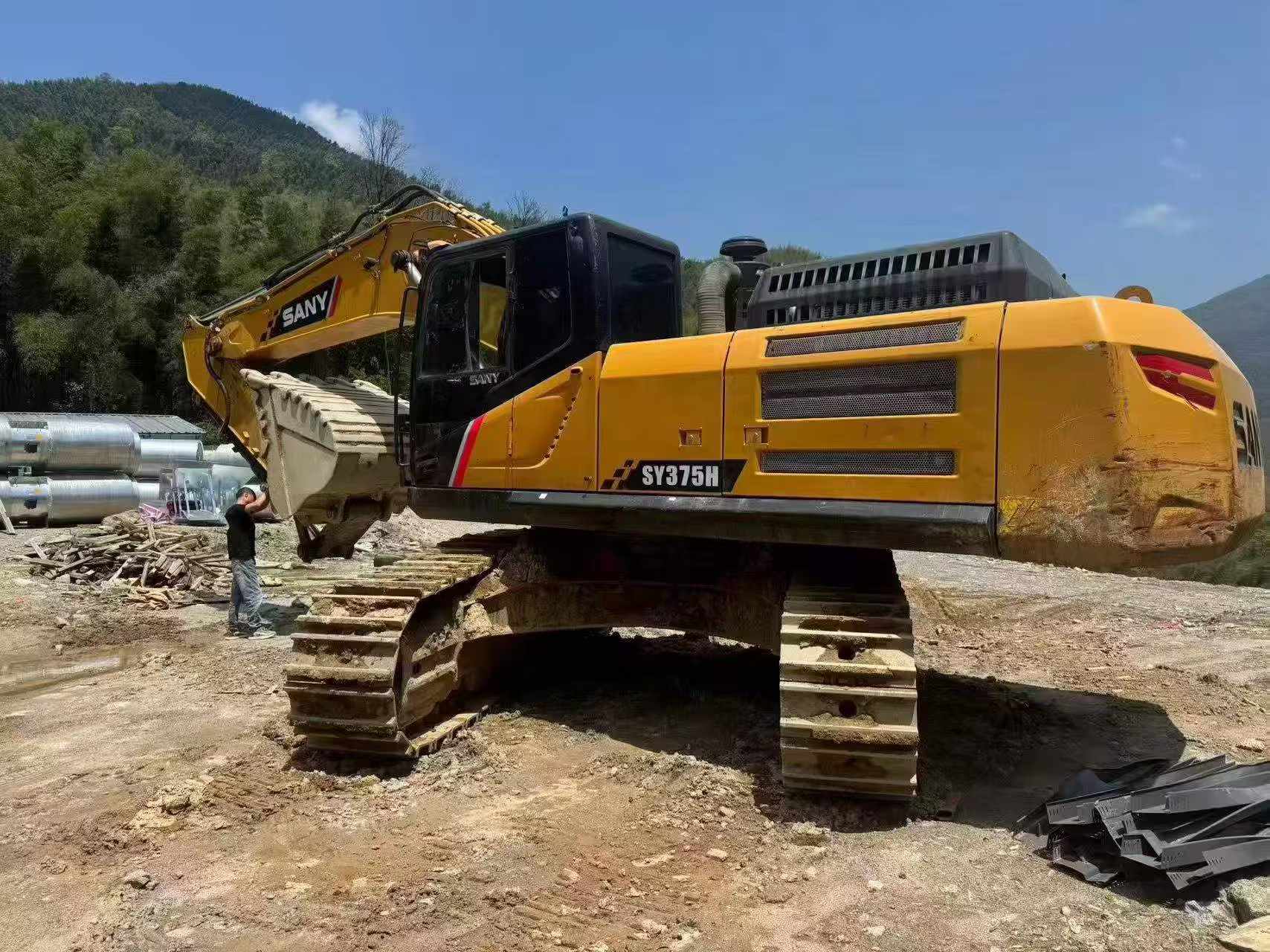 Comprar Sany SY375H Usado Excavadora