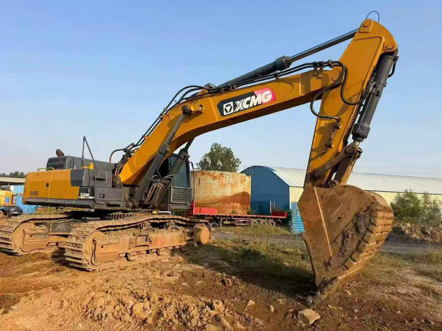 Buy XCMG XE490DK Used Excavator / 9