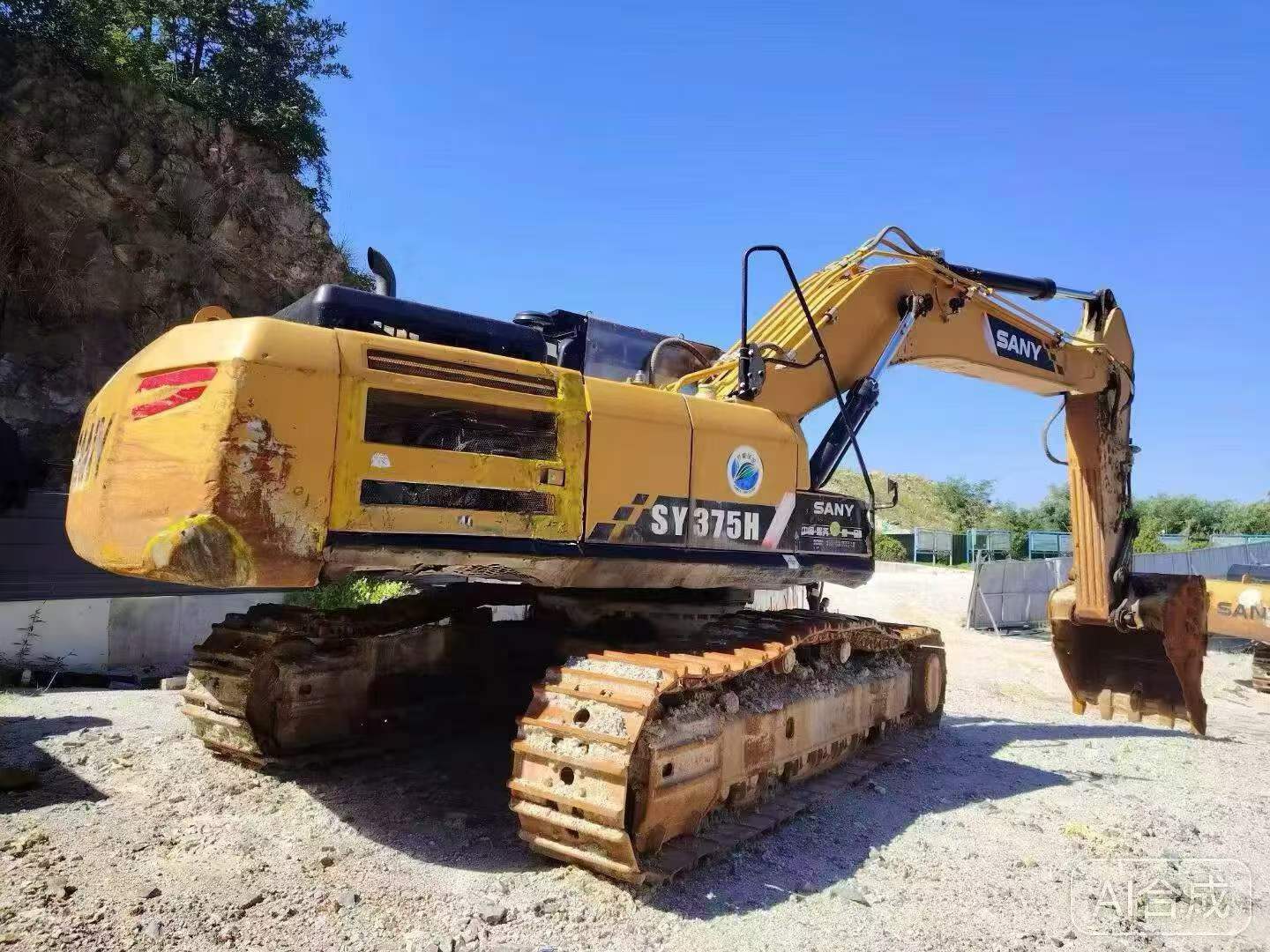 Buy Sany SY375H Used Excavator / 2