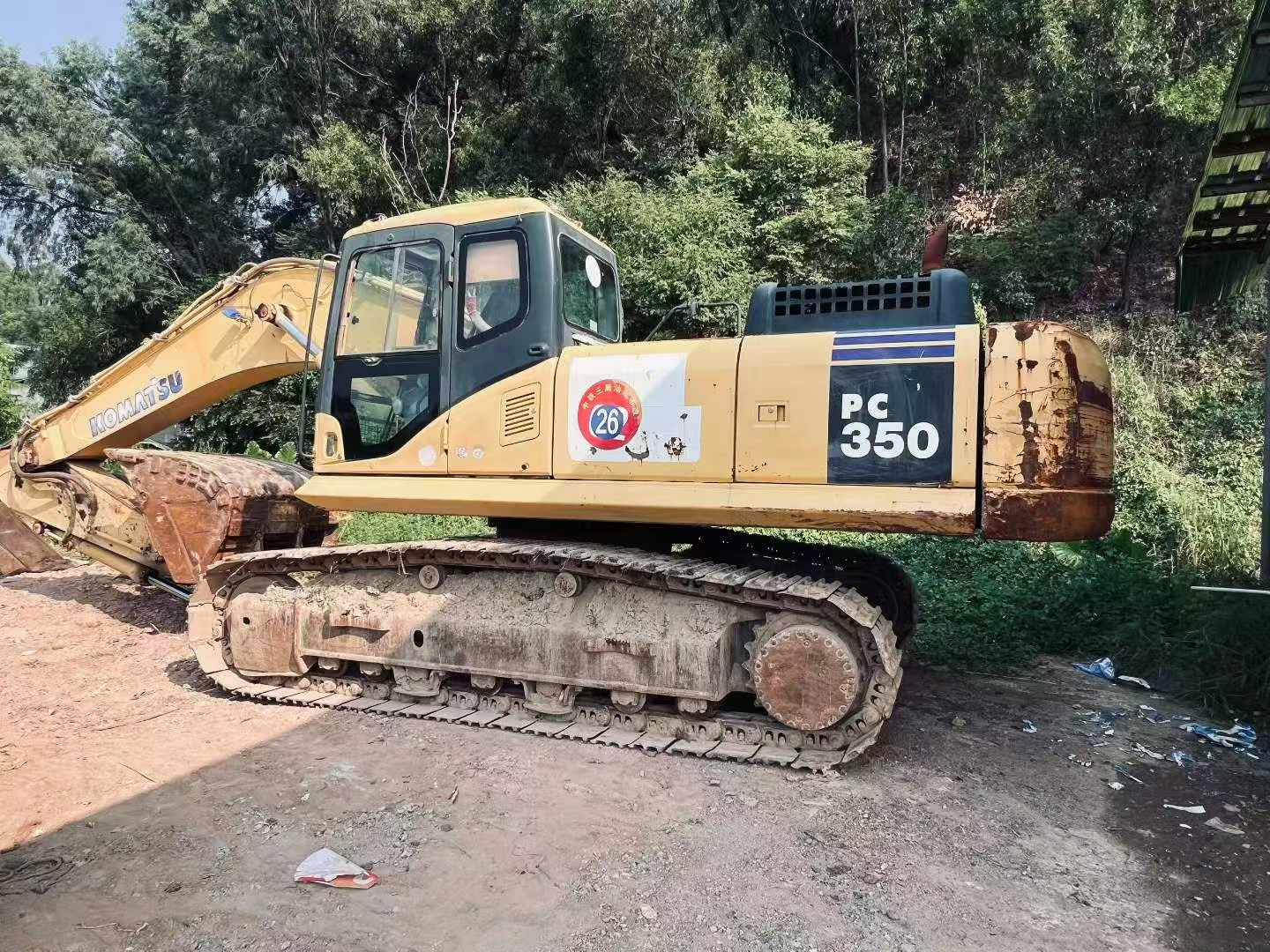 Buy Komatsu PC350-6 Used Excavator / 3