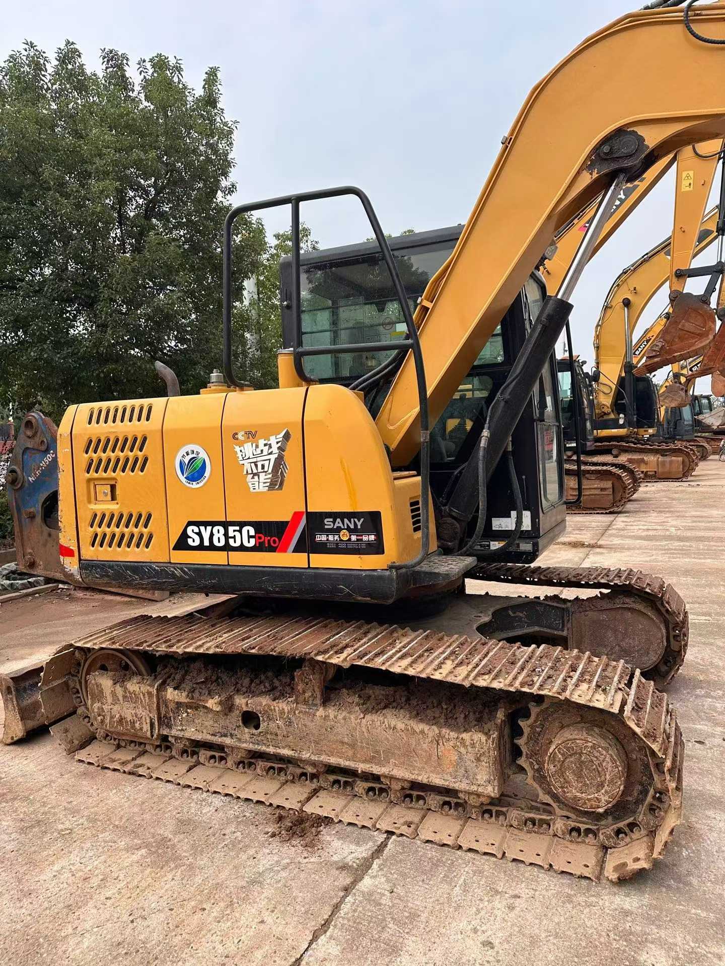 Buy Sany SY75C Used Excavator / 4