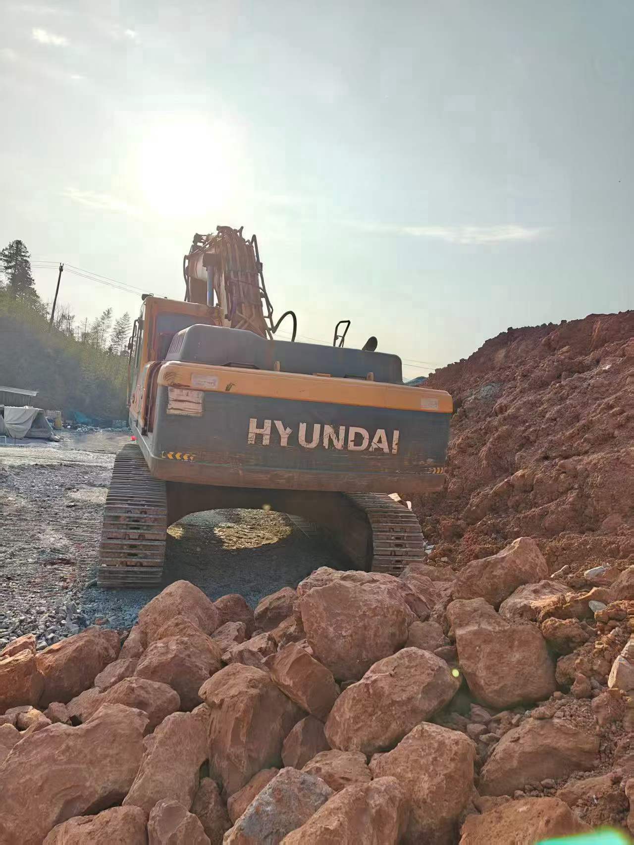 Buy Hyundai R385LC-9 Used Excavator / 3