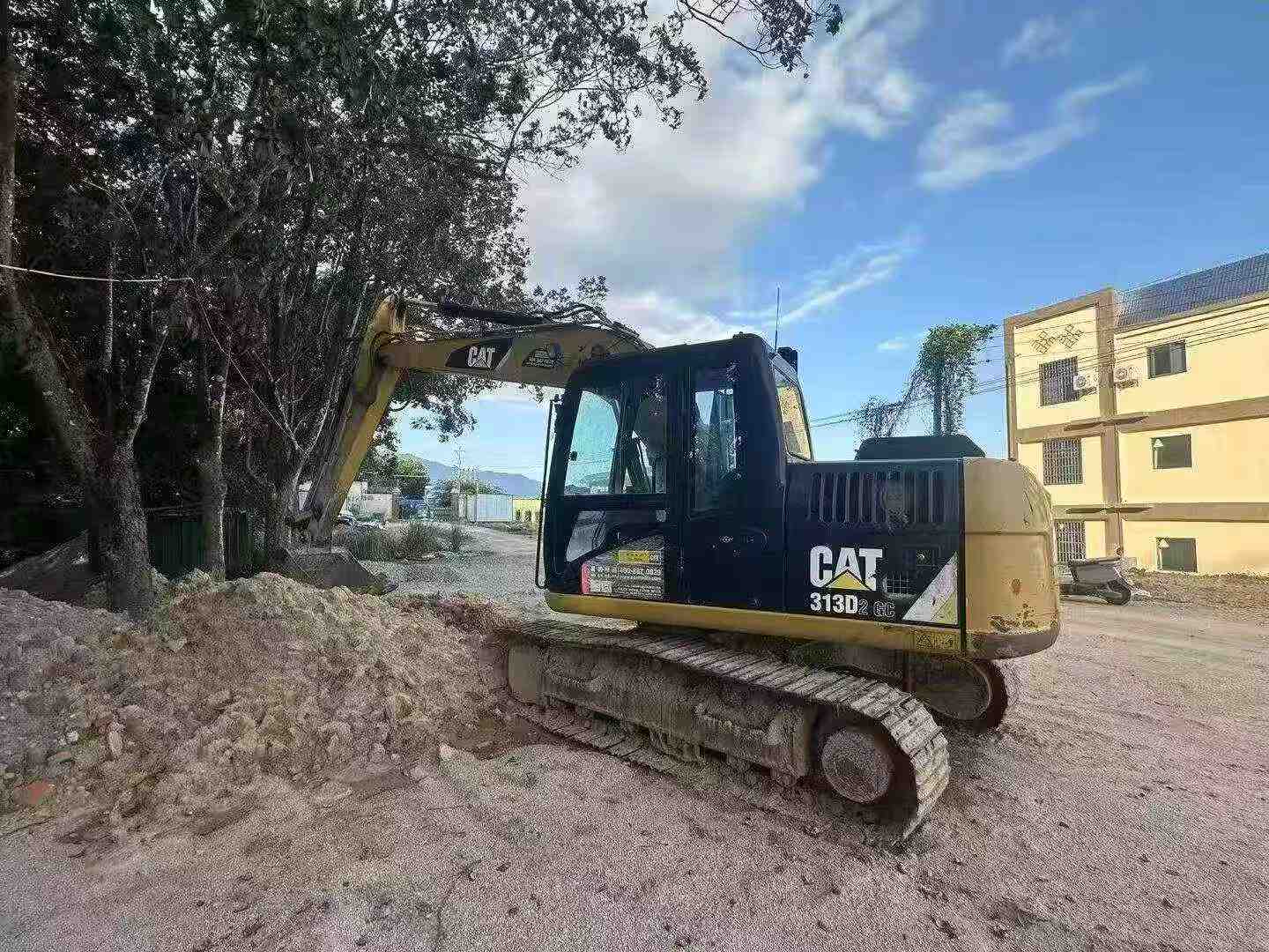 Buy Caterpillar 313D Used Excavator / 4