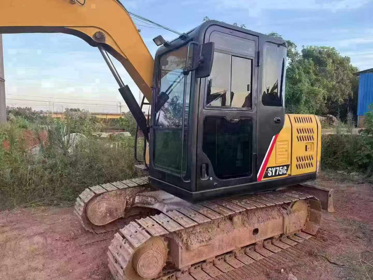 Buy Sany SY75 Used Excavator / 3