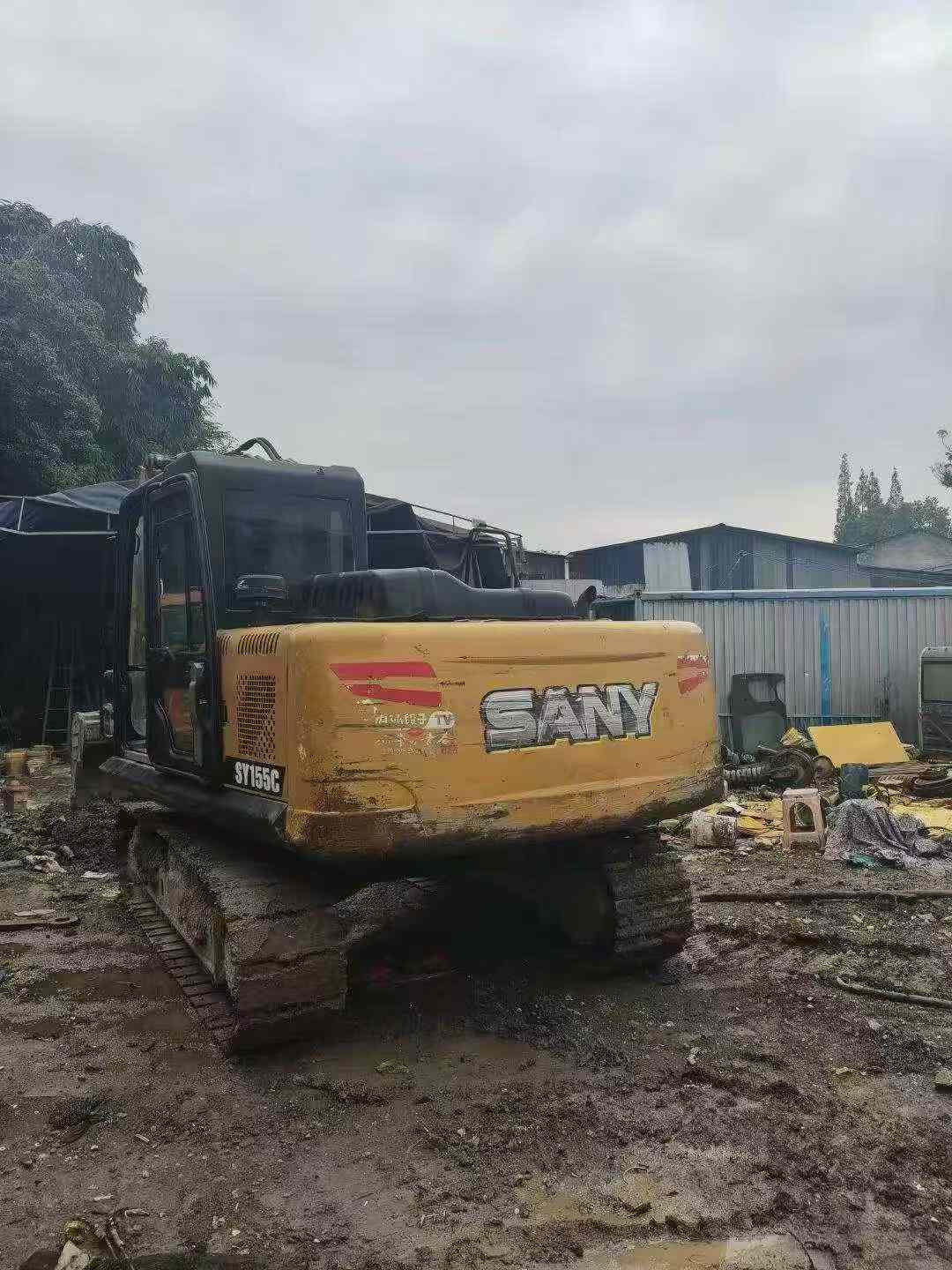 Buy Sany SY155C Used Excavator / 5