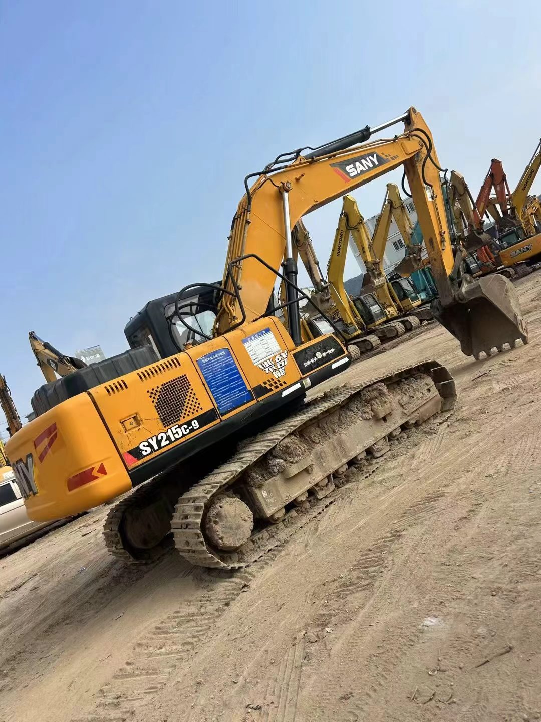 Buy Sany SY215C Used Excavator / 2