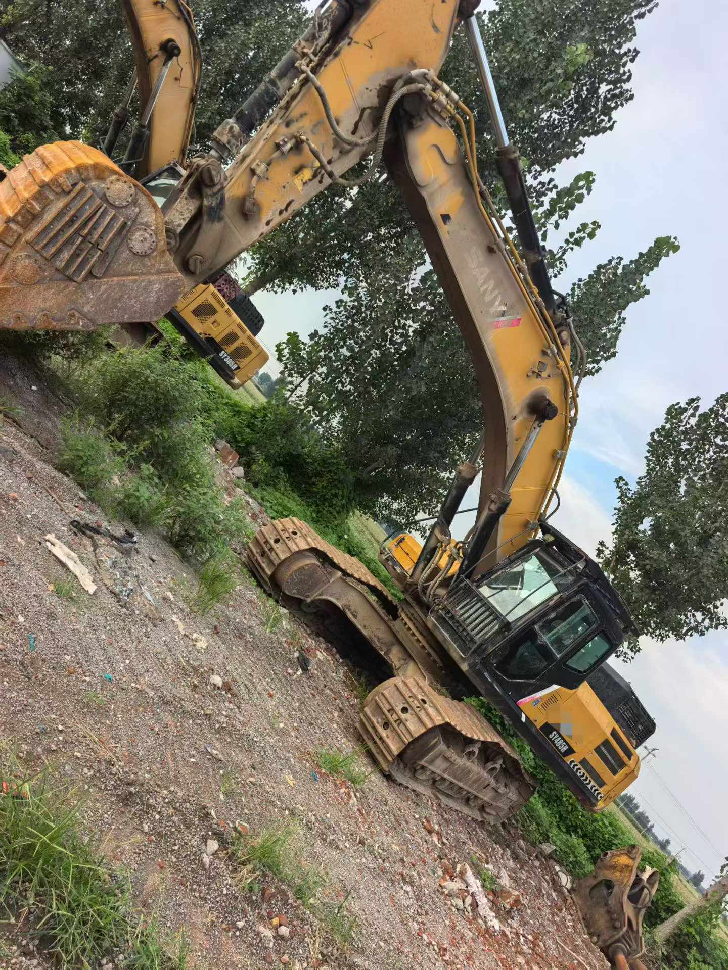 Buy Sany SY415H Used Excavator / 4