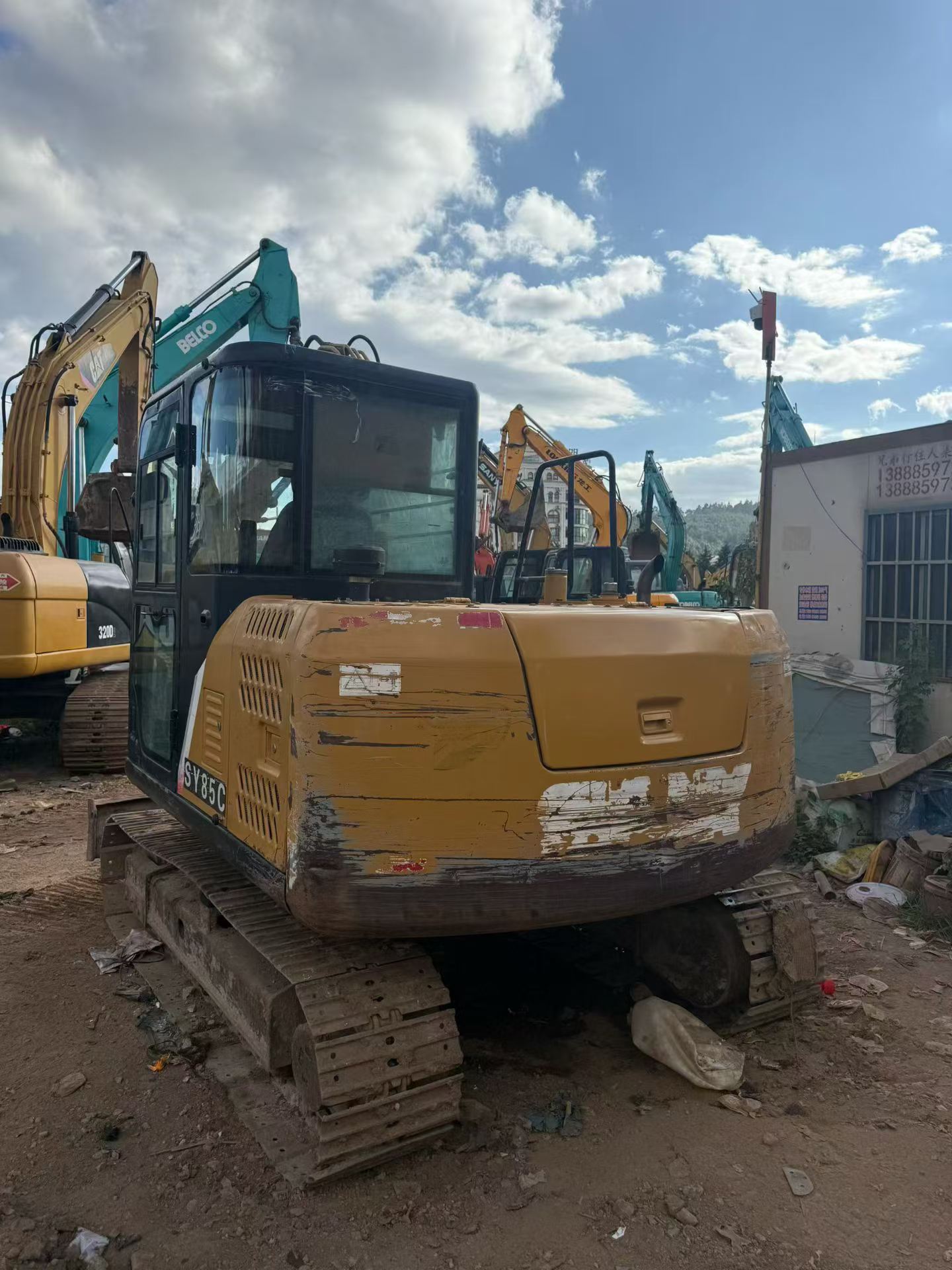 Buy Sany SY75 Used Excavator / 2