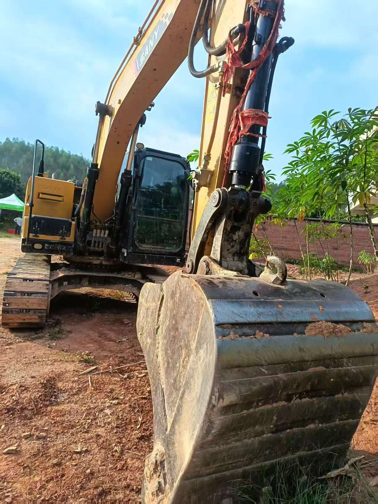 Buy Sany SY135 Used Excavator / 3