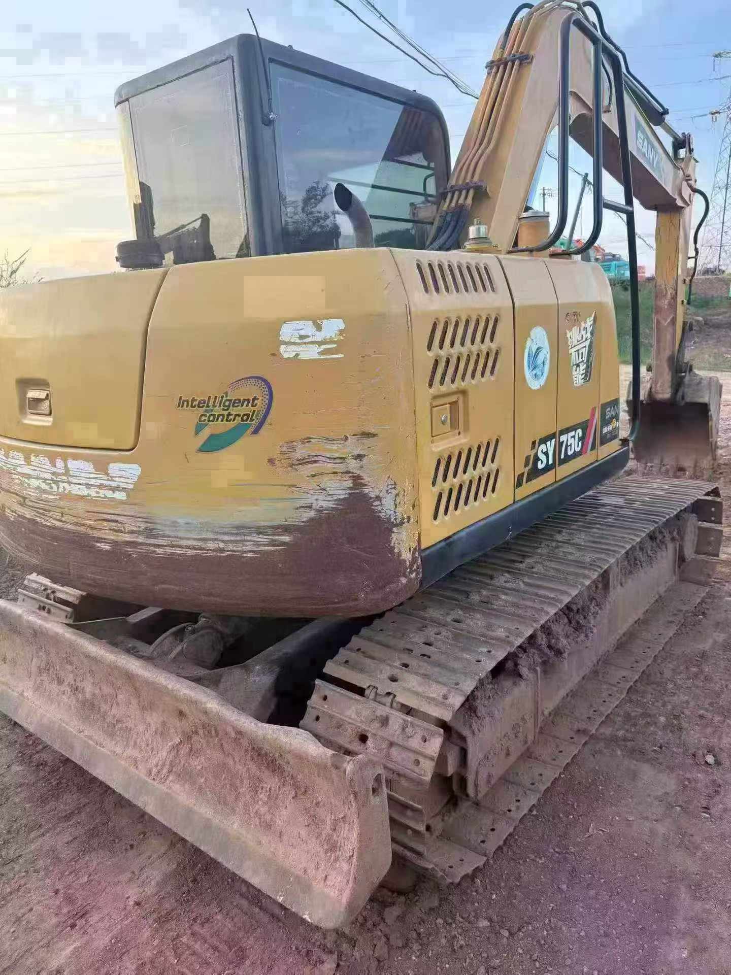 Buy Sany SY75 Used Excavator / 4