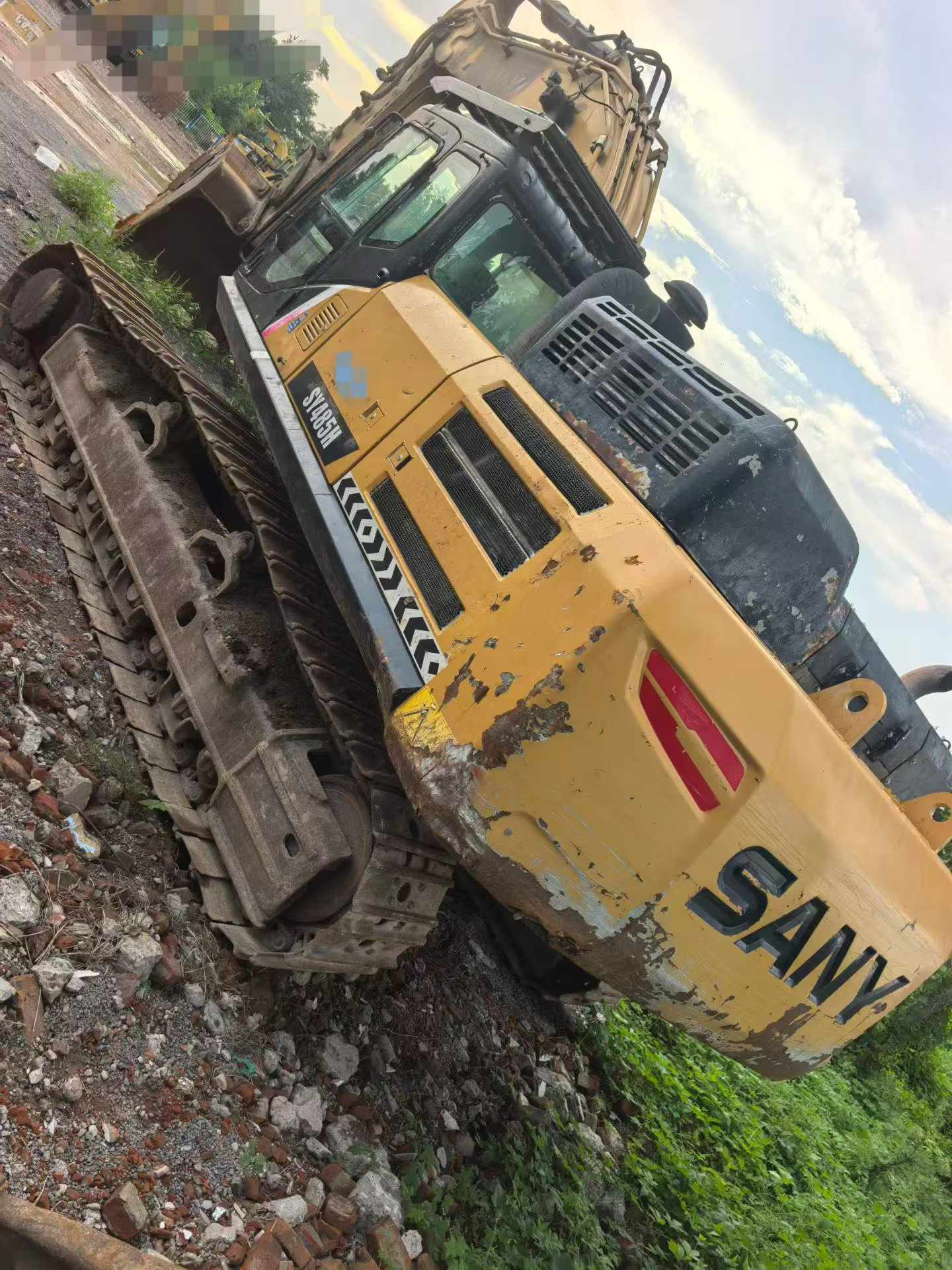 Buy Sany SY415H Used Excavator / 3
