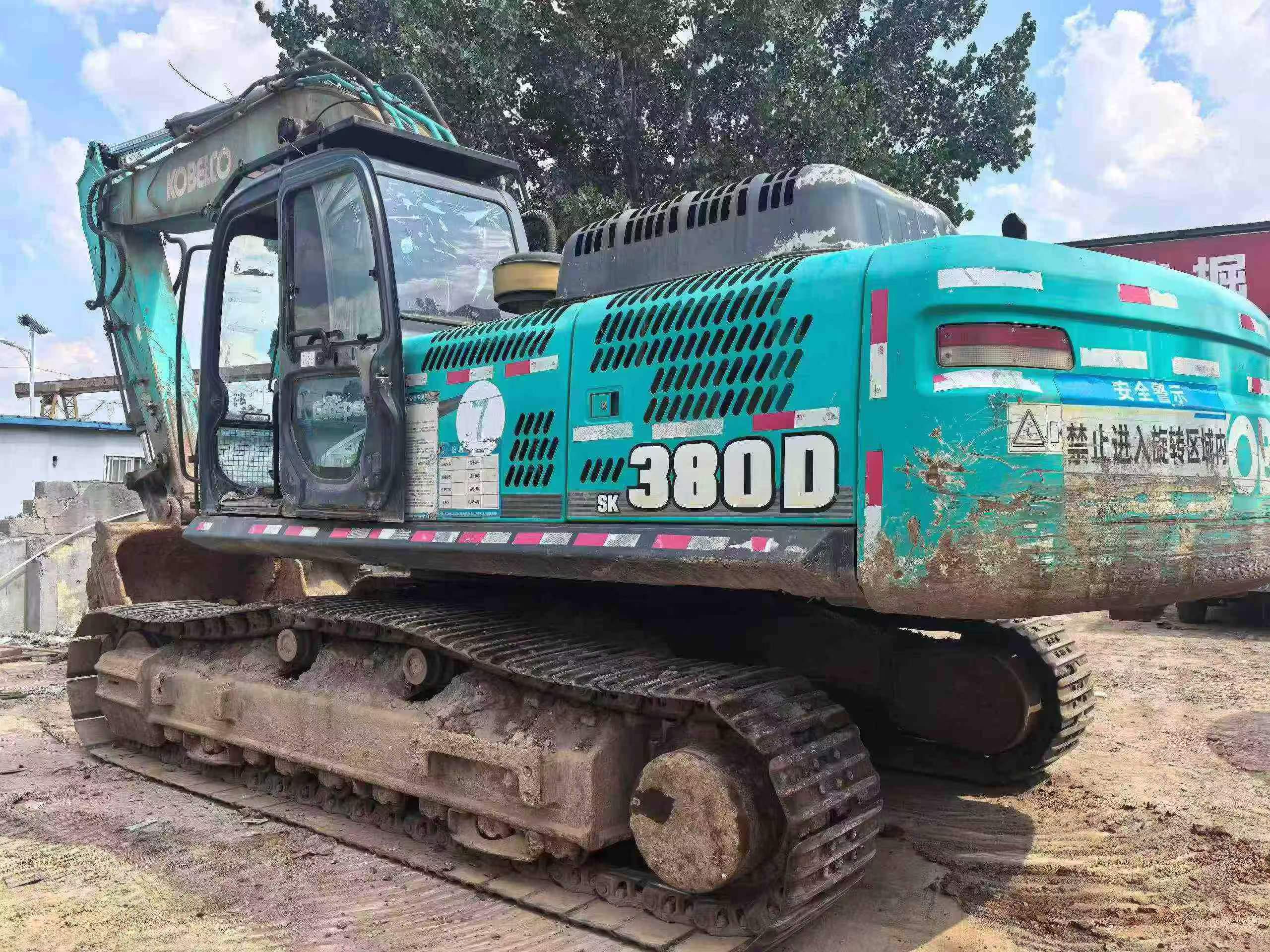 Buy Kobelco SK380D Used Excavator / 3
