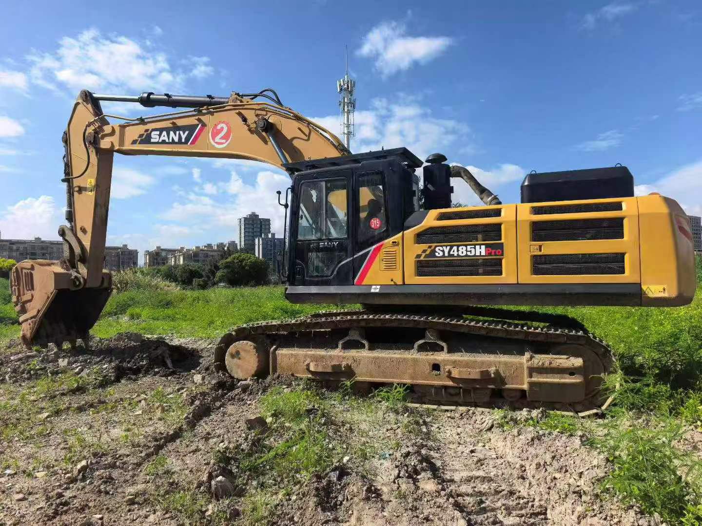 Buy Sany SY485C Used Excavator / 3