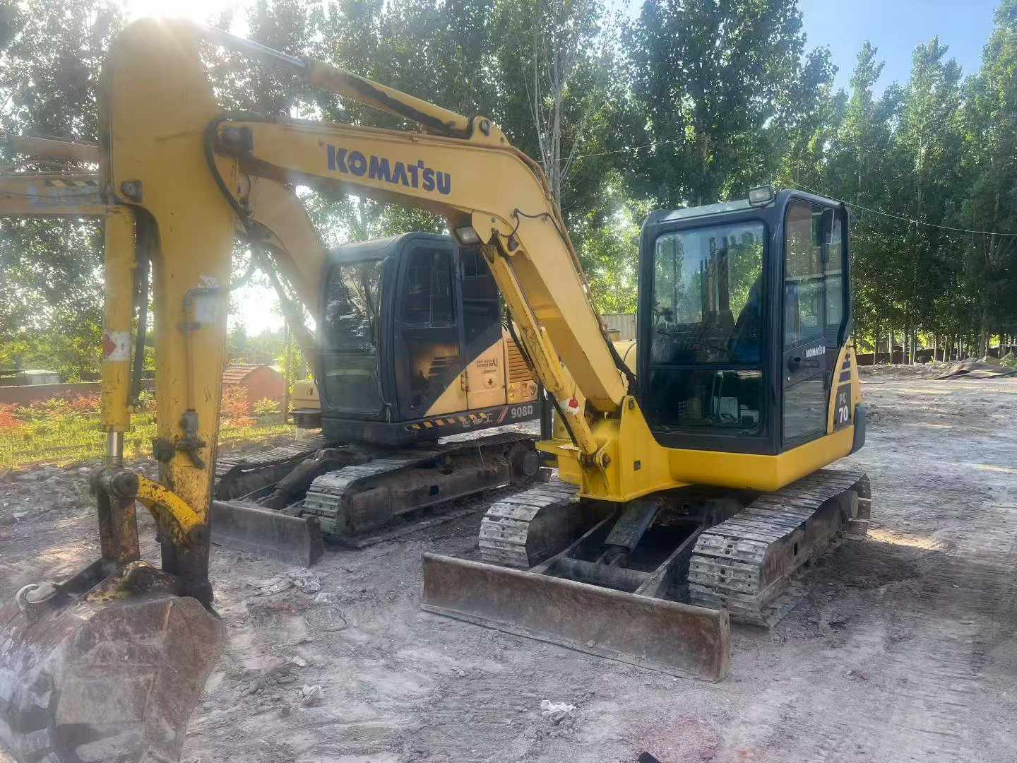 Buy Komatsu PC56-7 Used Excavator / 3