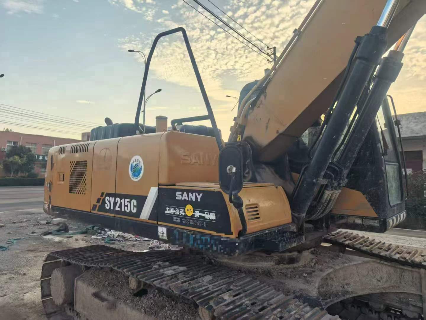 Buy Sany SY215C Used Excavator / 2