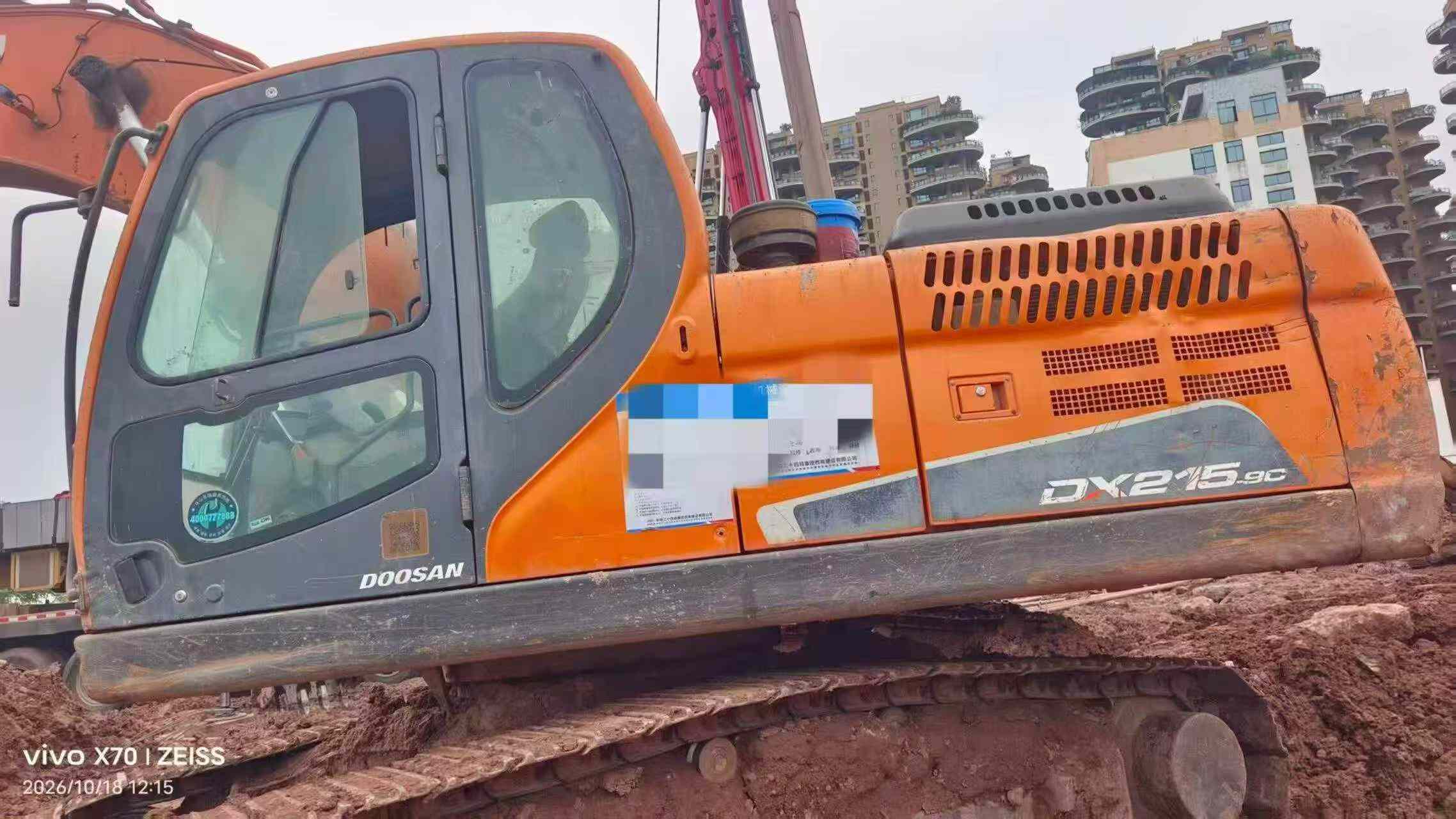 Buy Doosan DH215-7 Used Excavator / 2