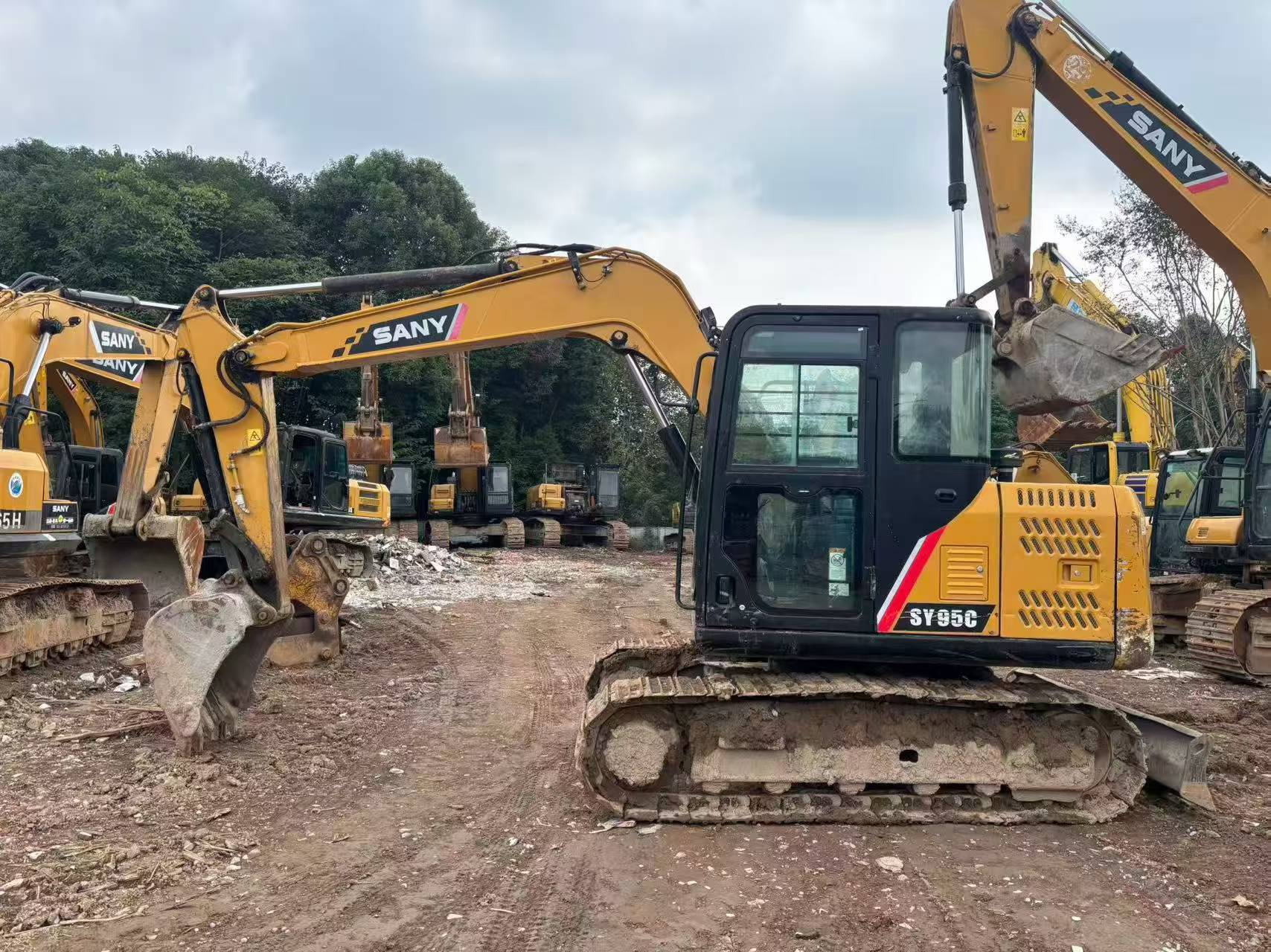 Buy Sany SY75 Used Excavator / 3