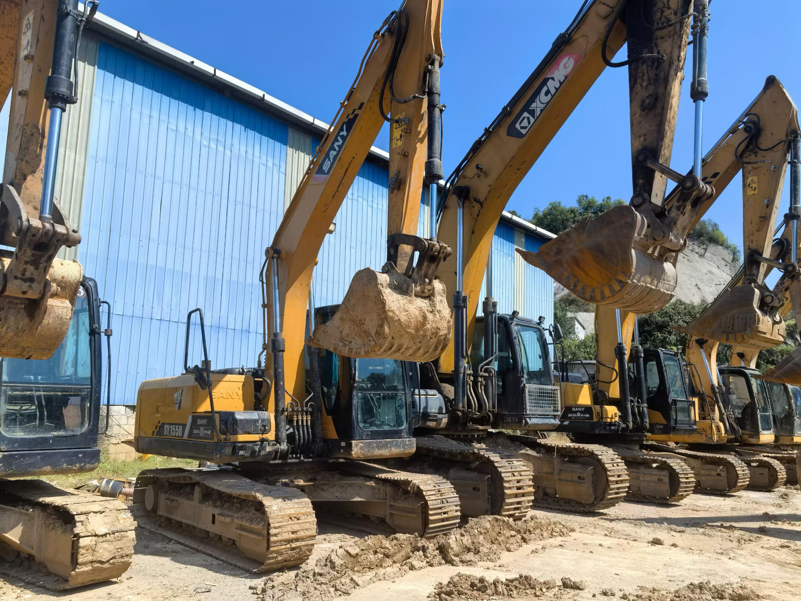 Buy Sany SY135 Used Excavator / 9