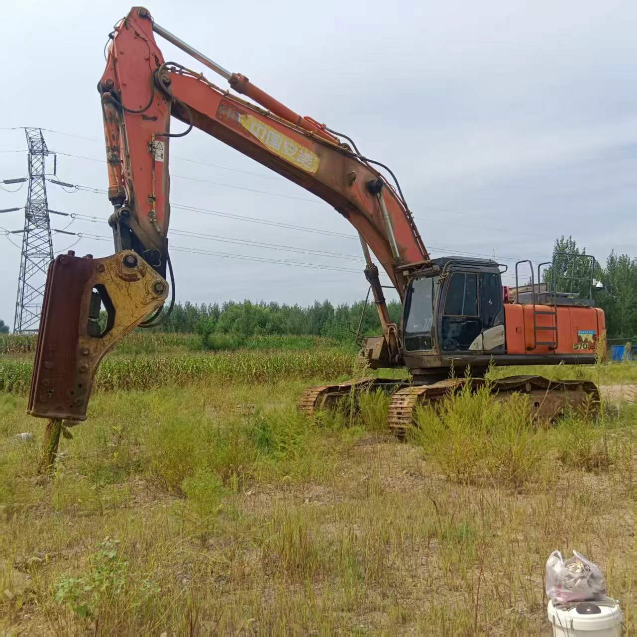 Buy Hitachi ZX470H-3 Used Excavator / 4