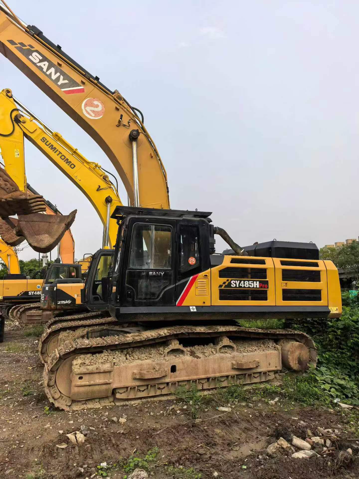 Buy Sany SY485C Used Excavator / 3