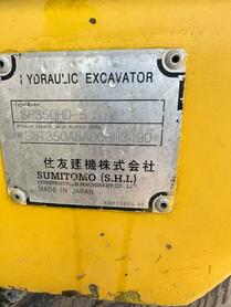 Buy Sumitomo SH350-5 Used Excavator / 3 Buy Sumitomo SH350-5 Used Excavator / 3
