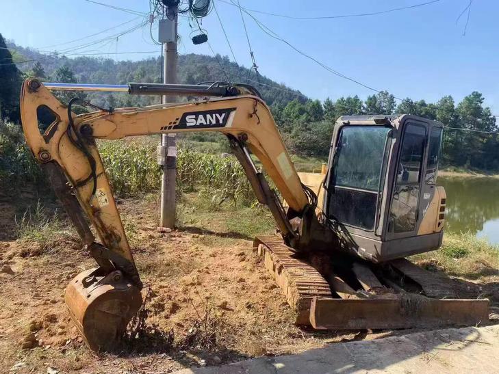Buy Sany SY55 Used Excavator / 1