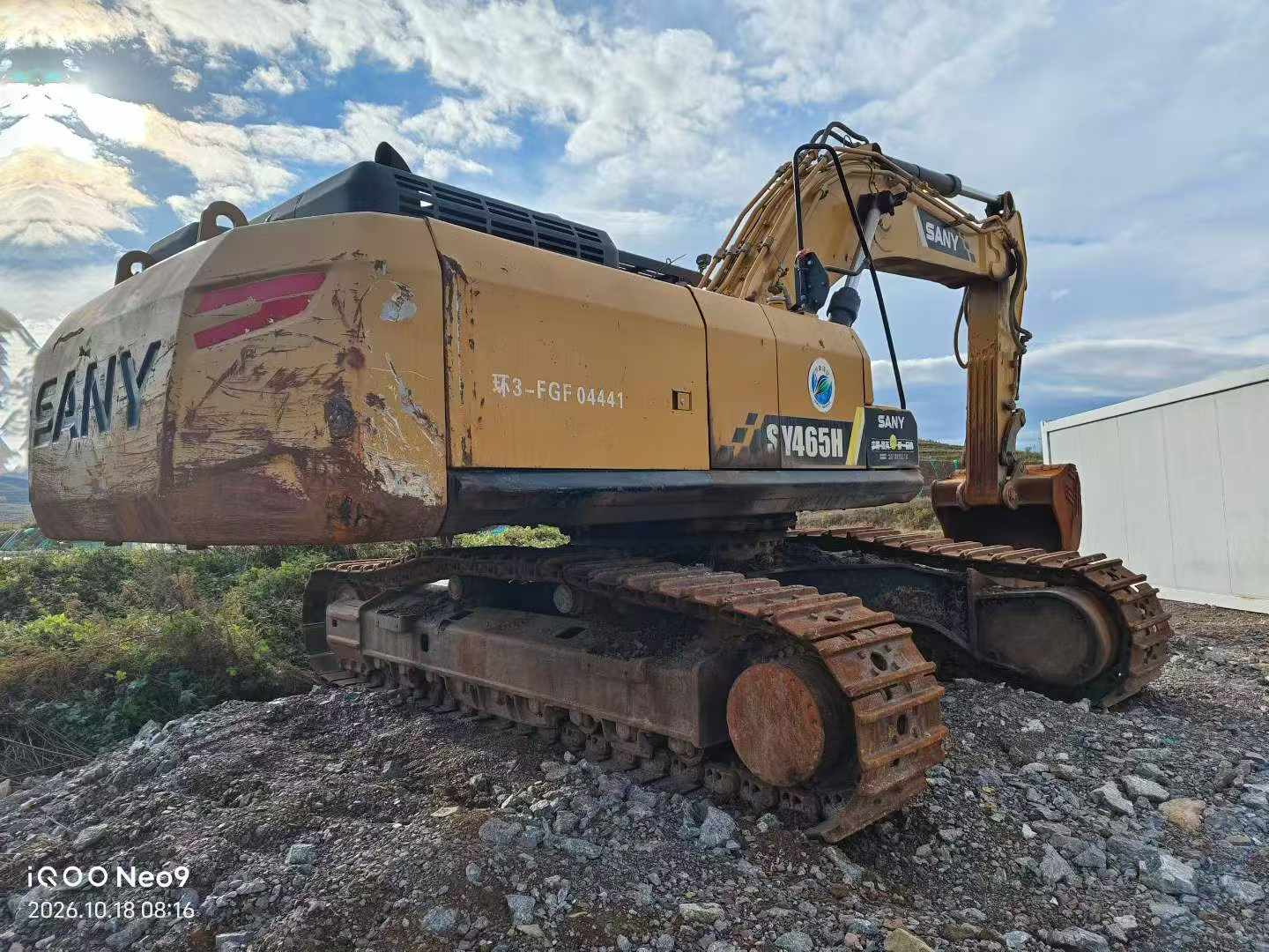Buy Sany SY395H Used Excavator / 2
