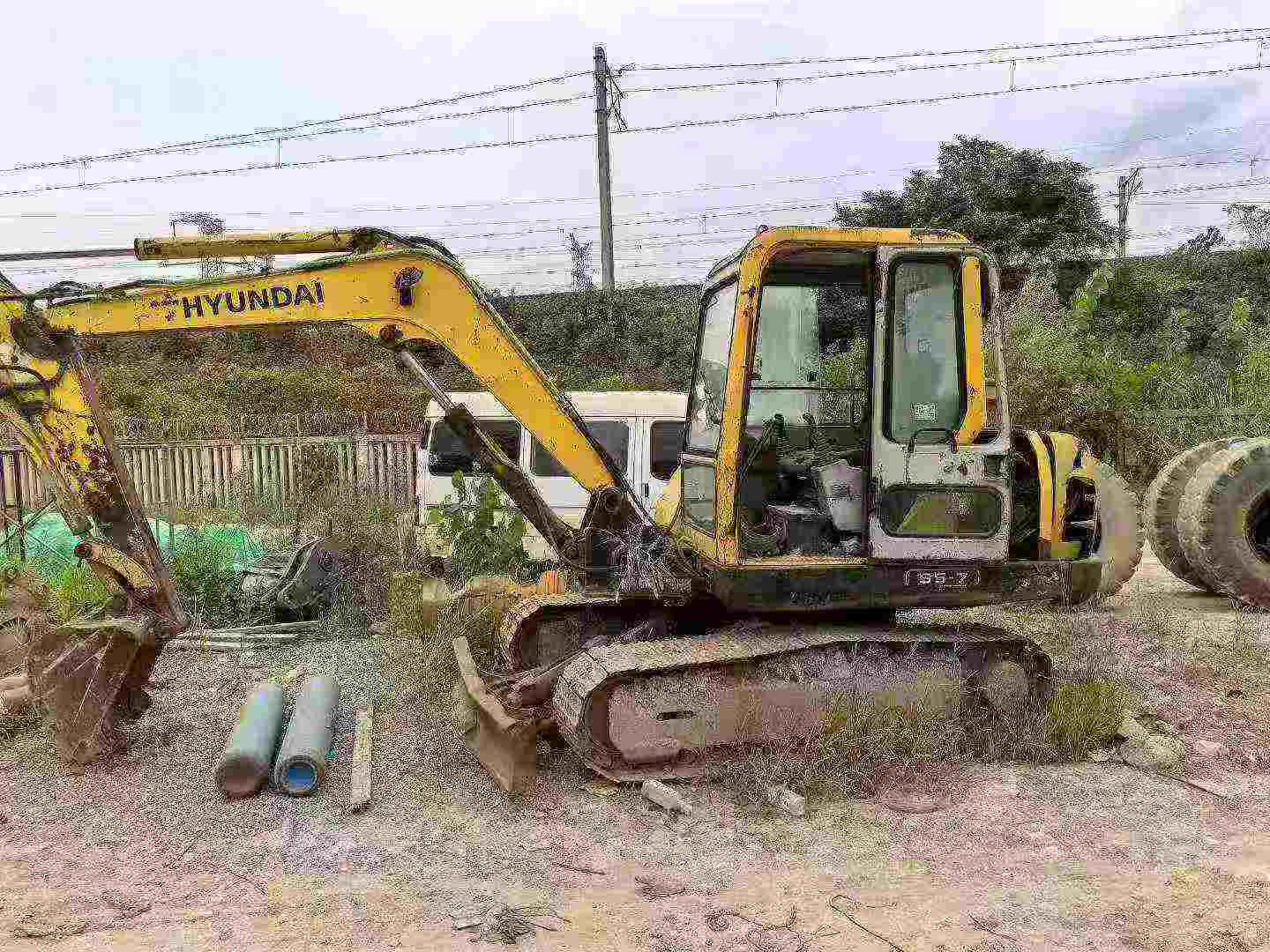 Comprar Hyundai R55-7 Usado Escavadeira