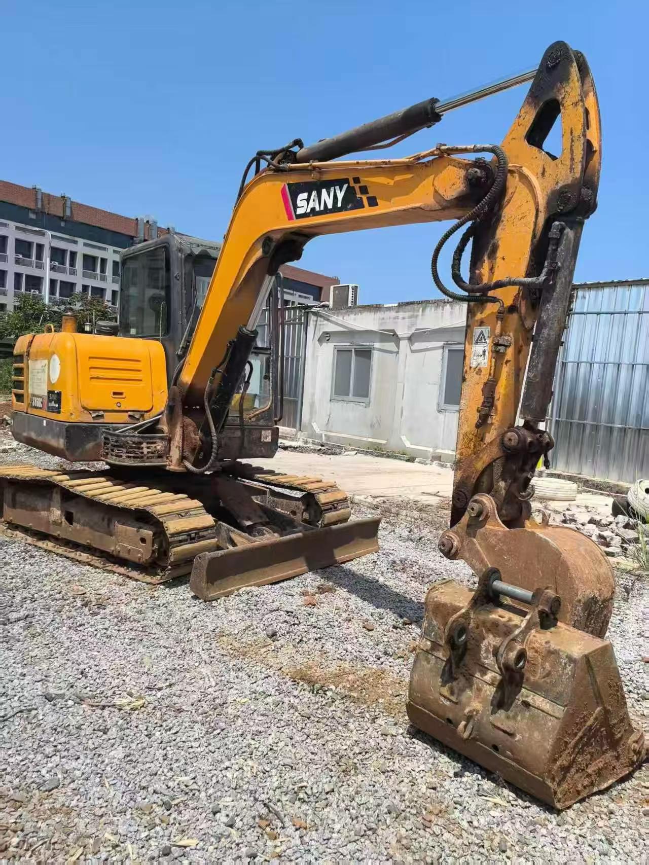 Buy Sany SY60 Used Excavator / 7