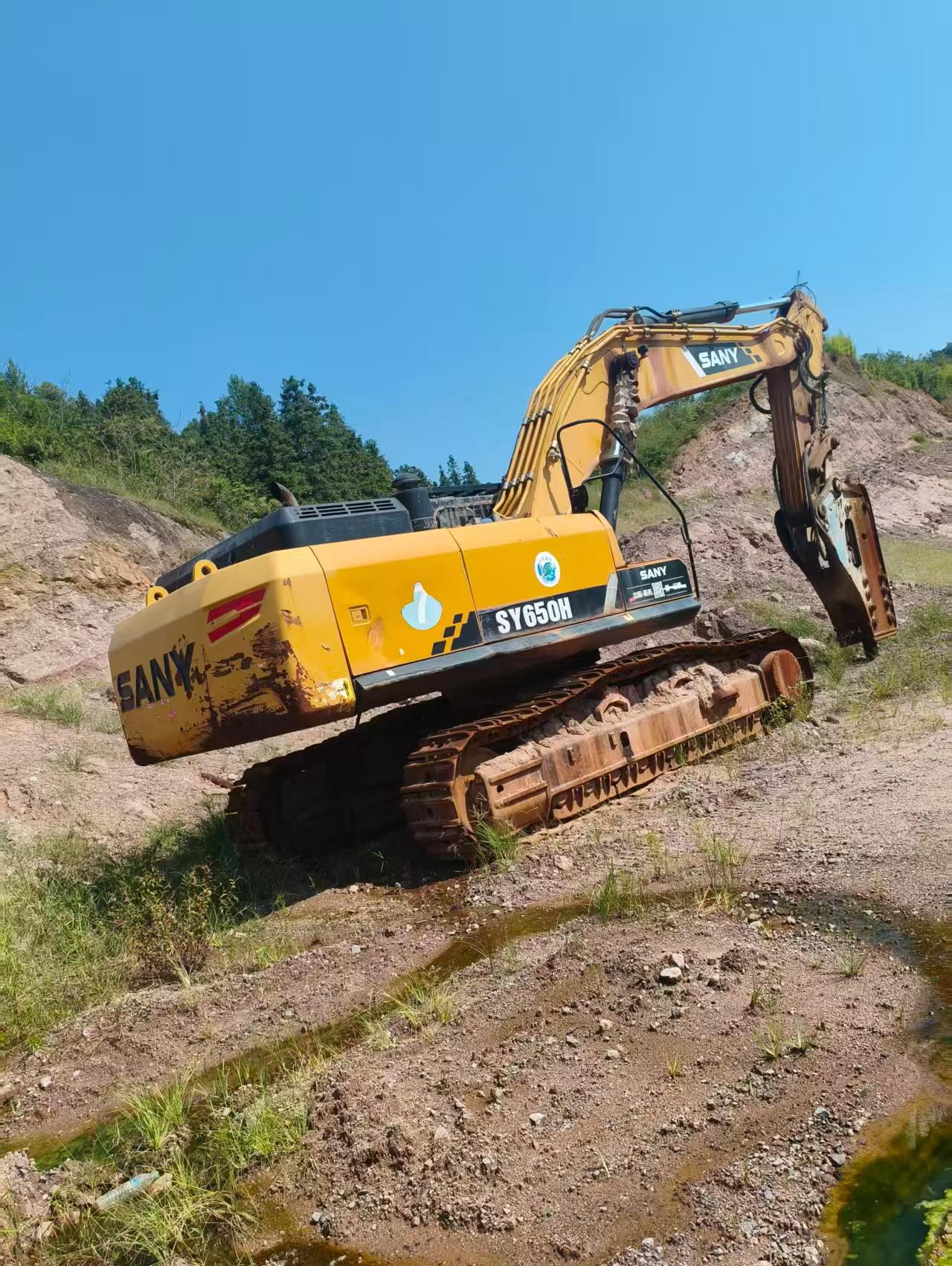 Buy Sany SY550H Used Excavator / 6