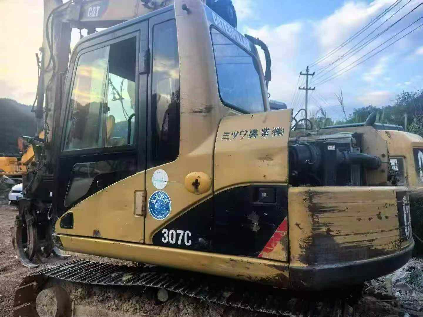 Buy Caterpillar 307C Used Excavator / 4