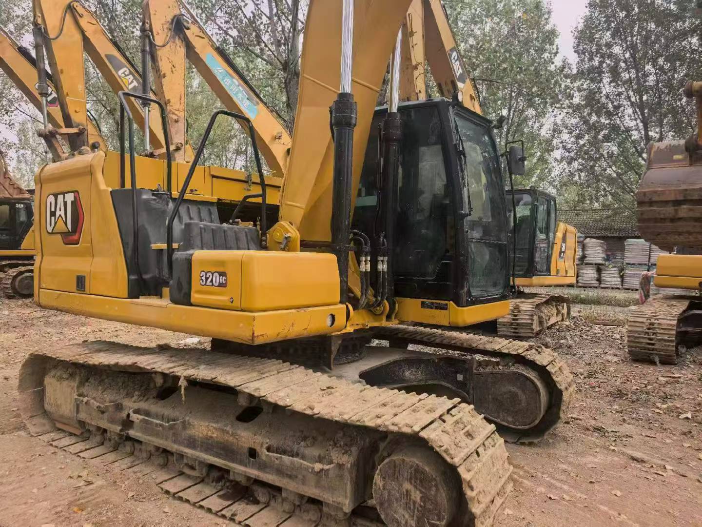 Buy Caterpillar 320GC Used Excavator / 8