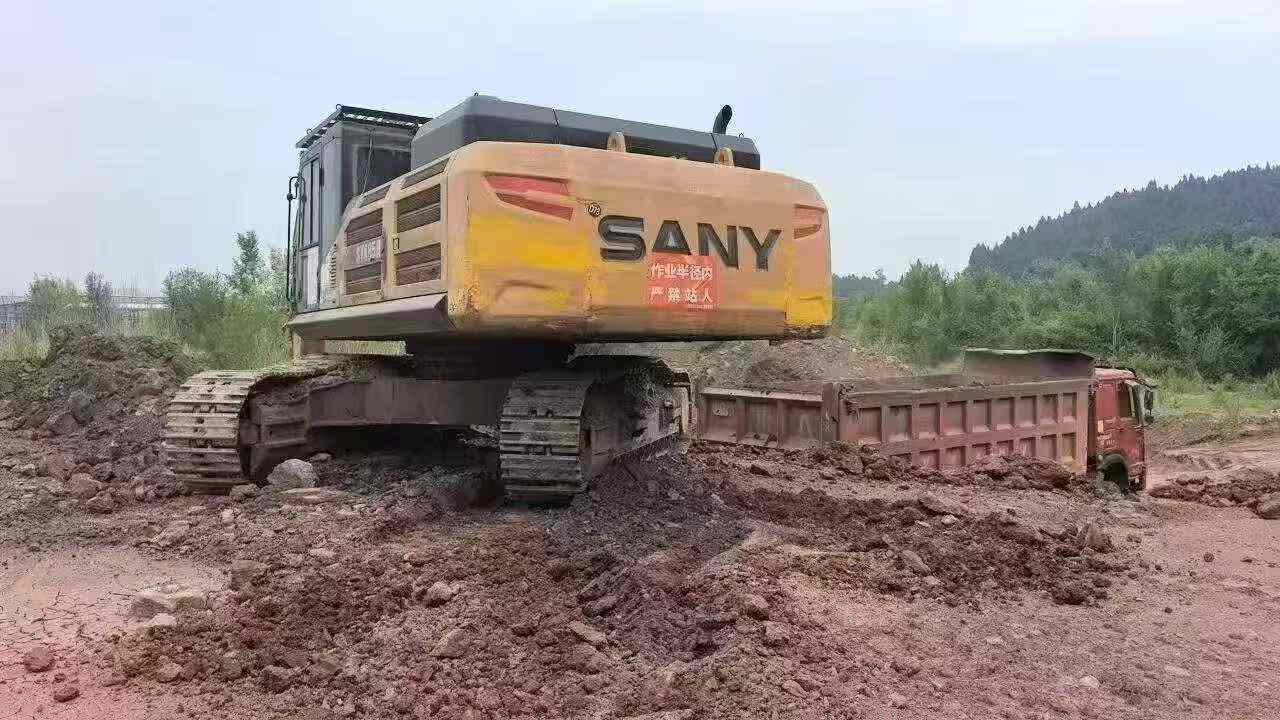 Buy Sany SY485C Used Excavator / 3