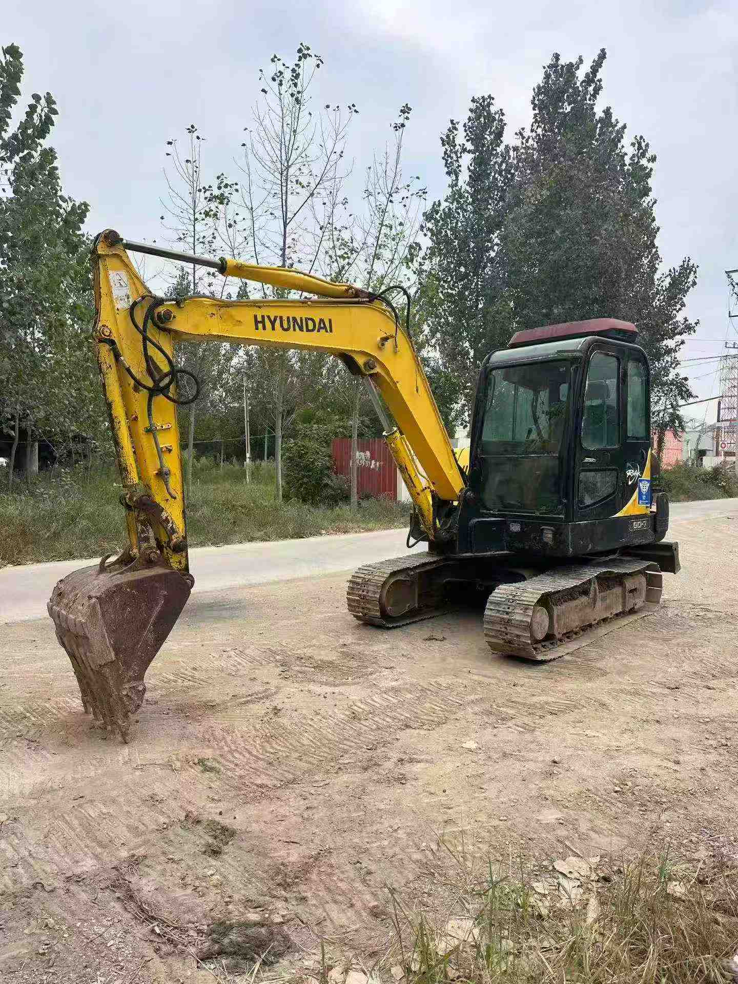 Comprar Hyundai R60-7 Usado Escavadeira