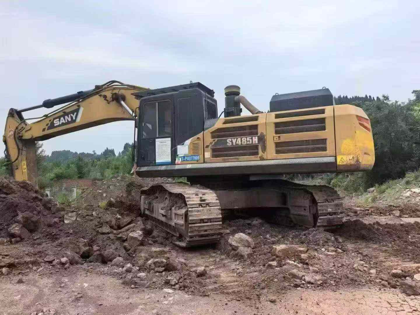 Buy Sany SY485C Used Excavator / 2