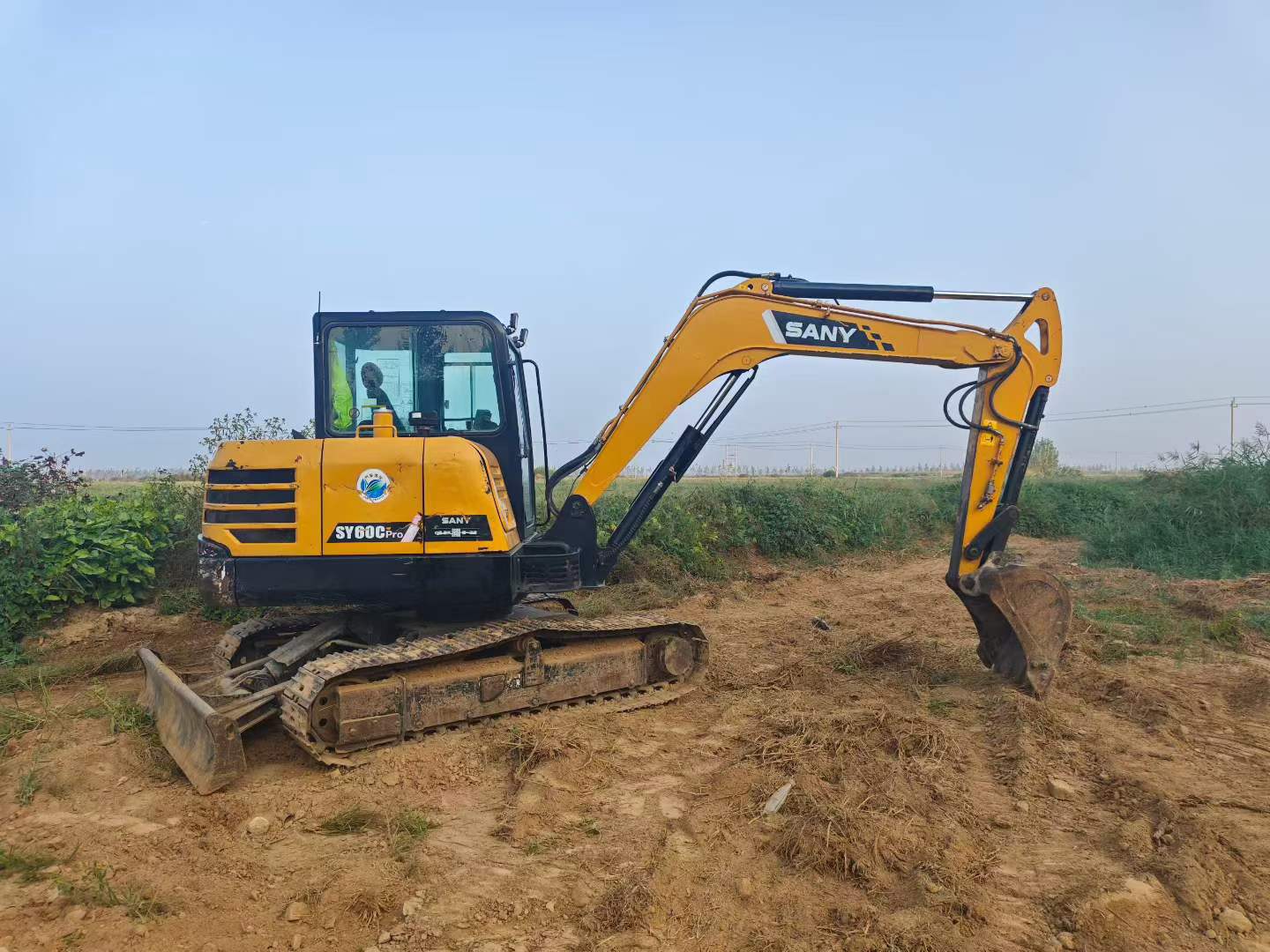 Buy Sany SY60 Used Excavator / 5