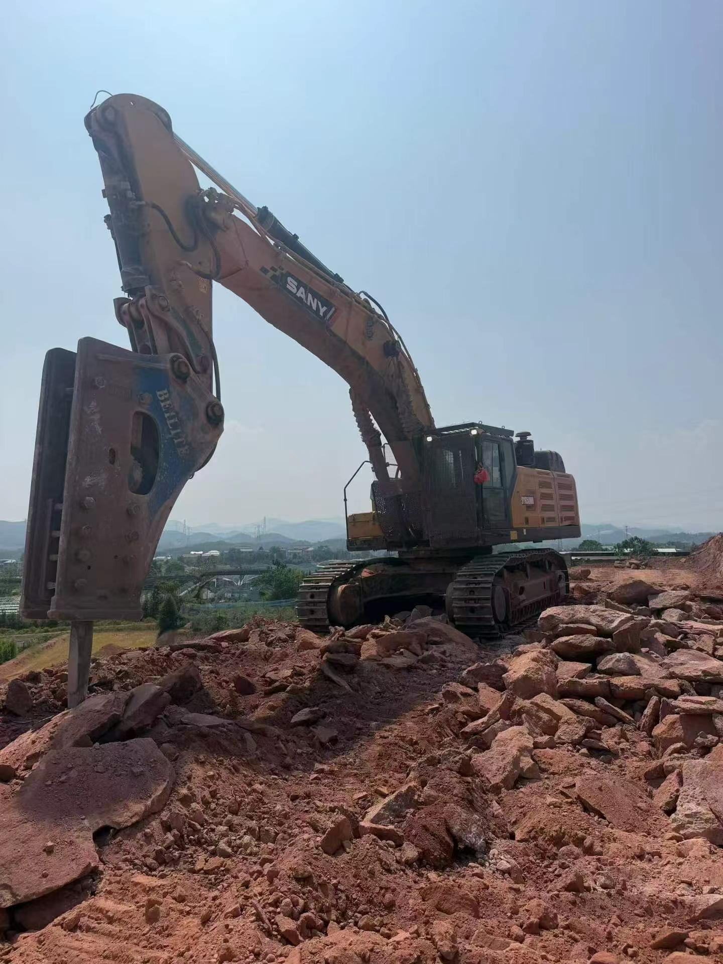 Buy Sany SY650H Used Excavator / 7