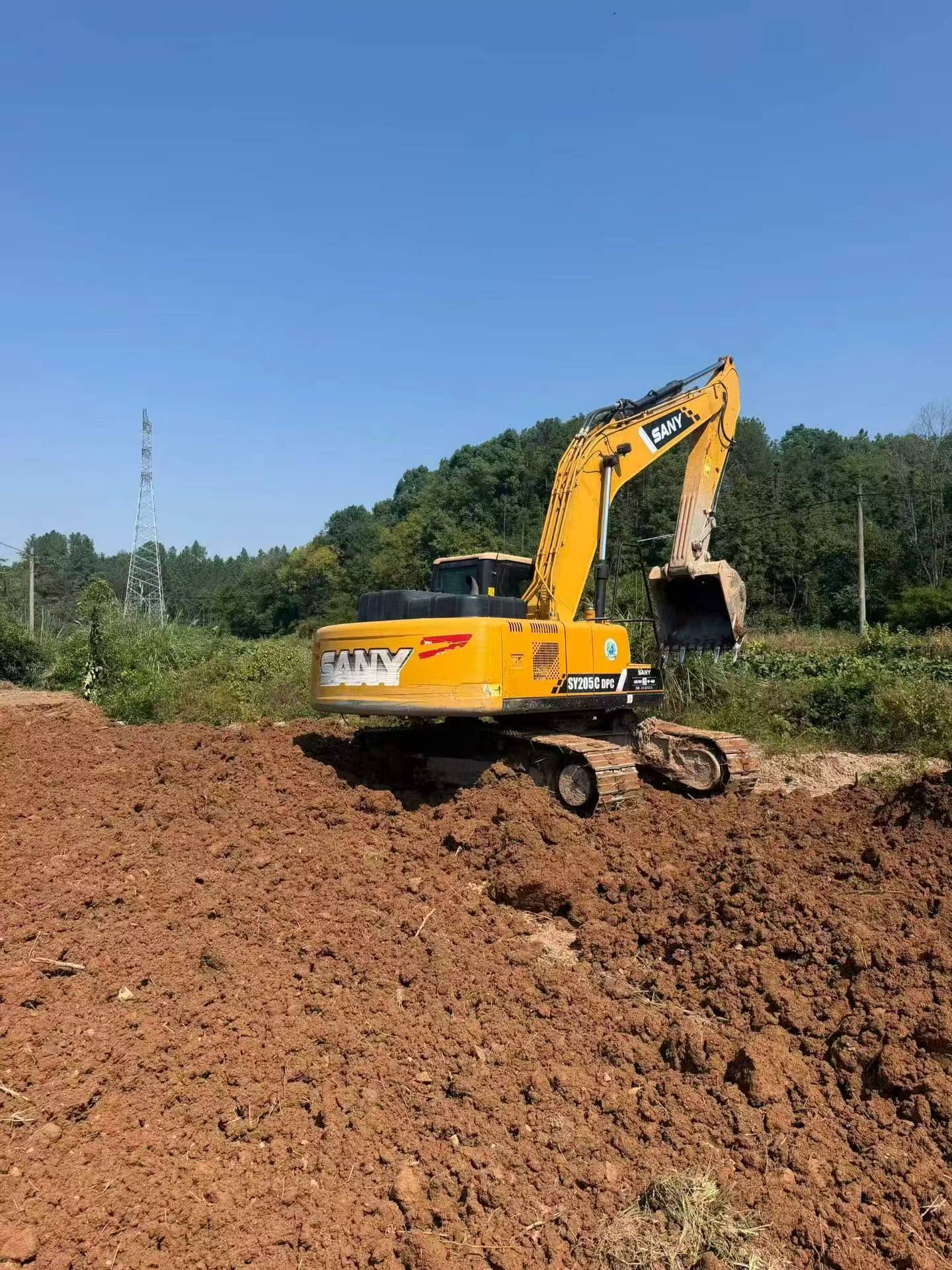 Buy Sany SY205C Used Excavator / 4