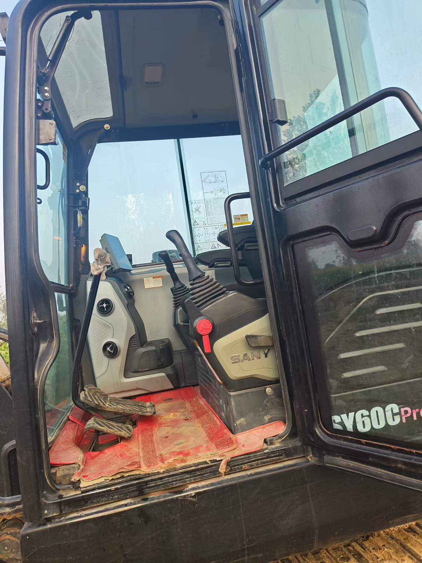 Buy Sany SY60 Used Excavator / 7