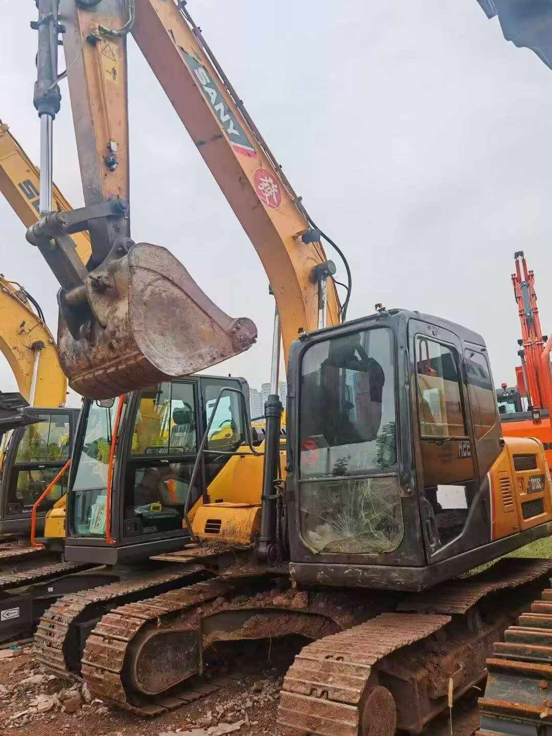 Buy Sany SY135 Used Excavator / 7