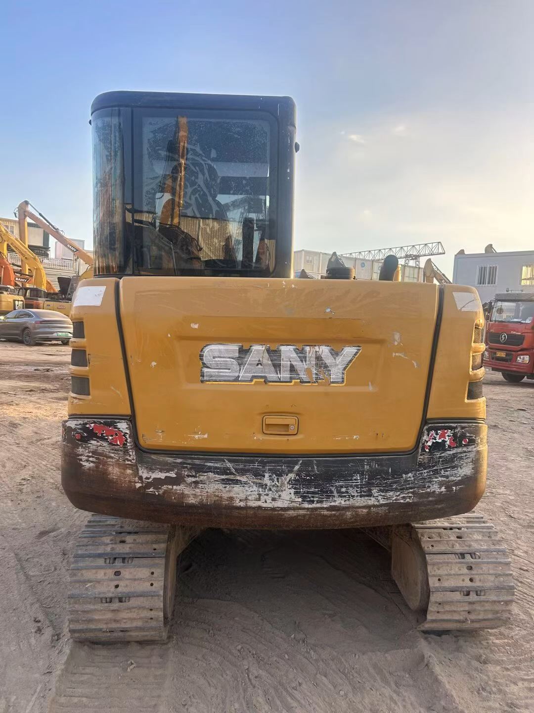 شراء حفارة Sany SY55C مستعملة / 9