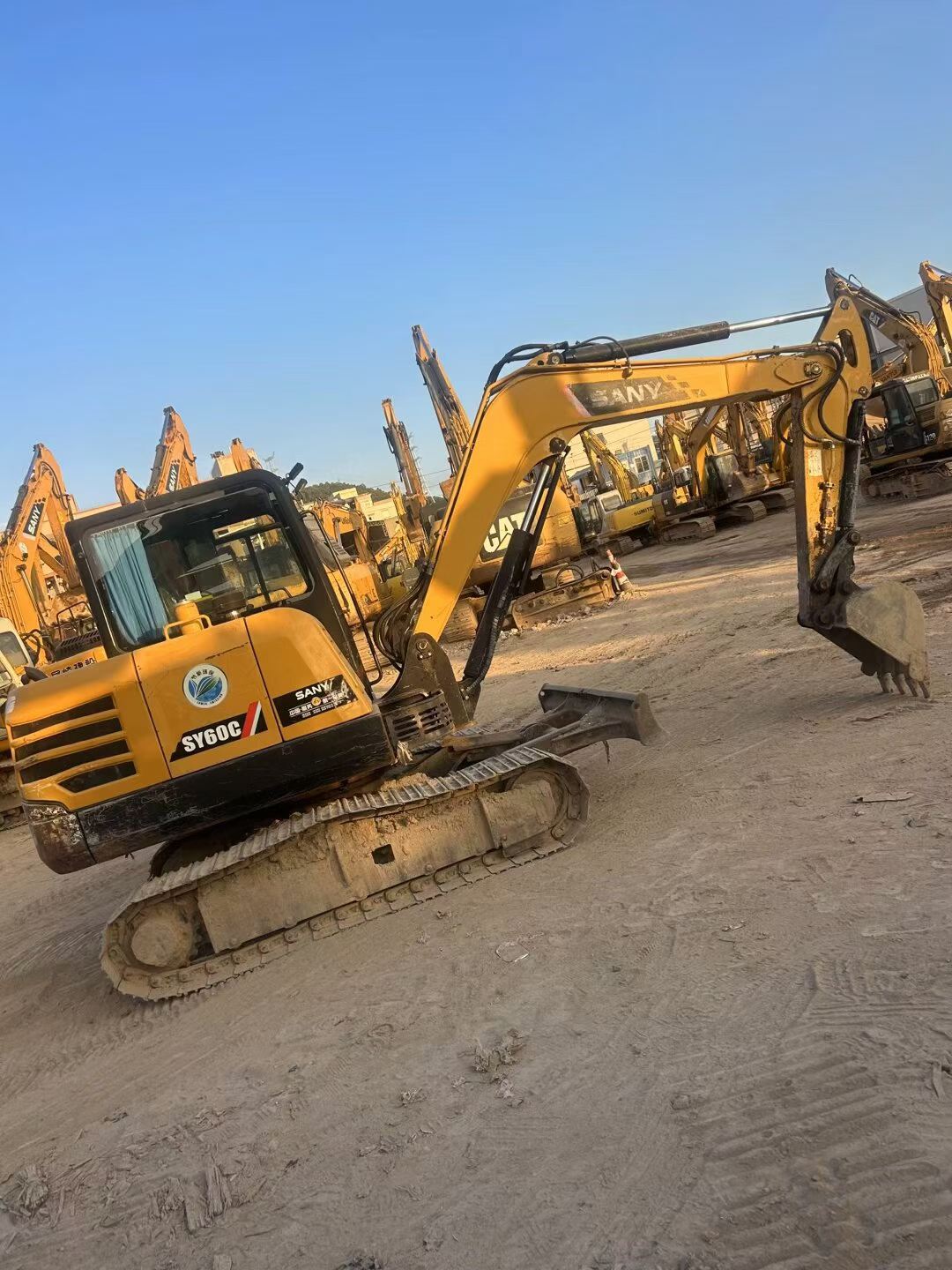Comprar Sany SY55C Usado Excavadora