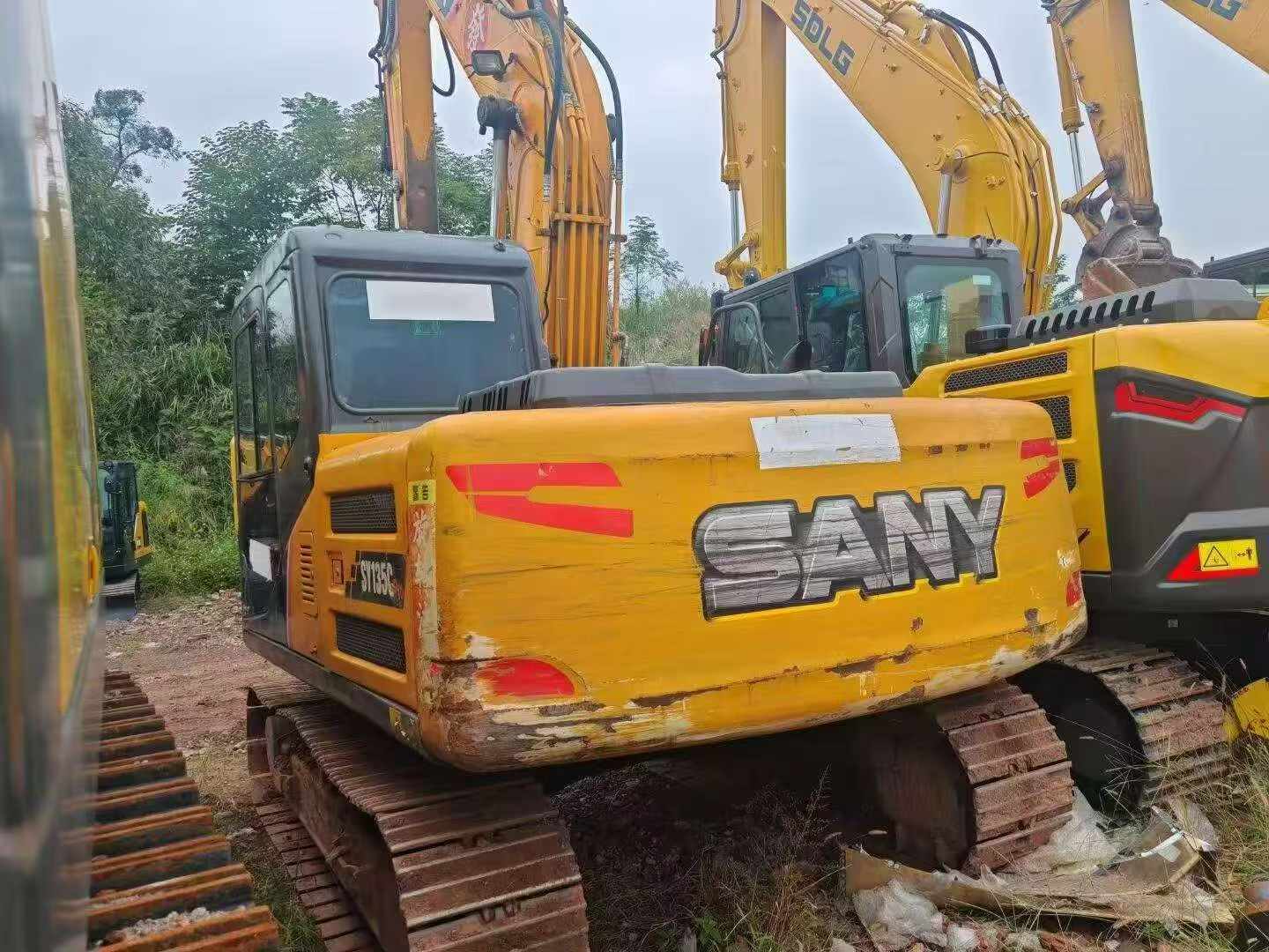 Buy Sany SY135 Used Excavator / 9