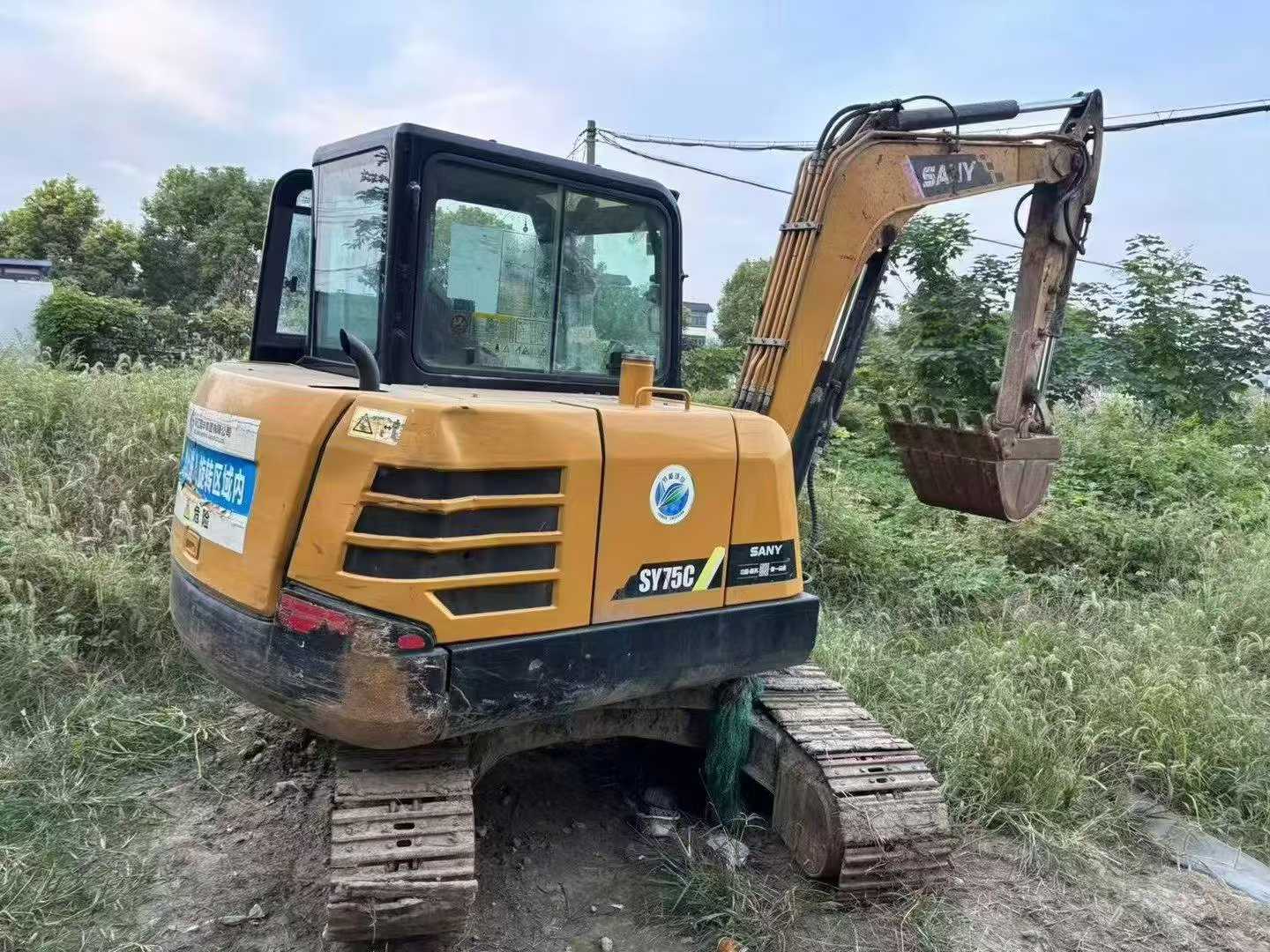 Buy Sany SY55 Used Excavator / 1