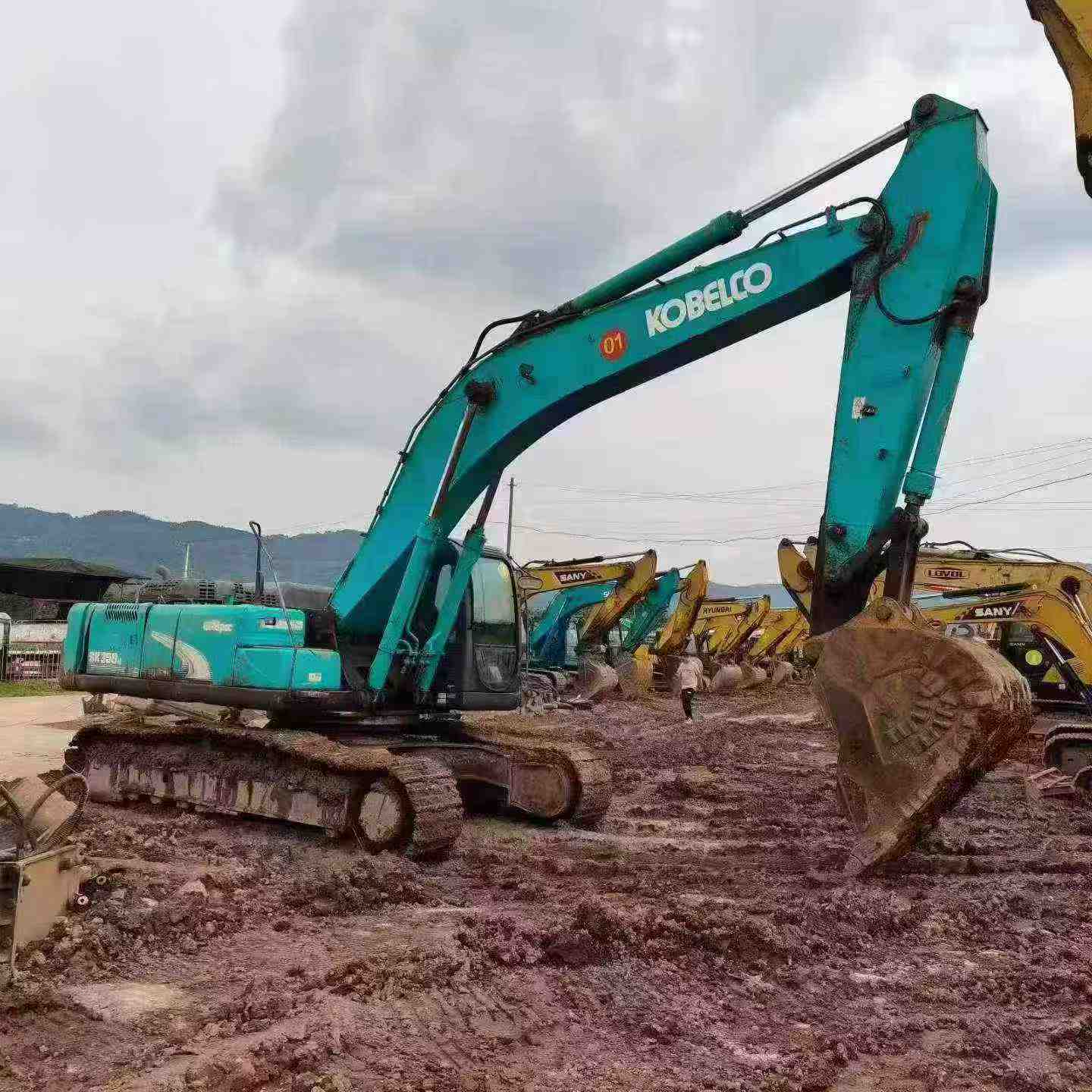 Buy Kobelco SK350-8 Used Excavator / 9